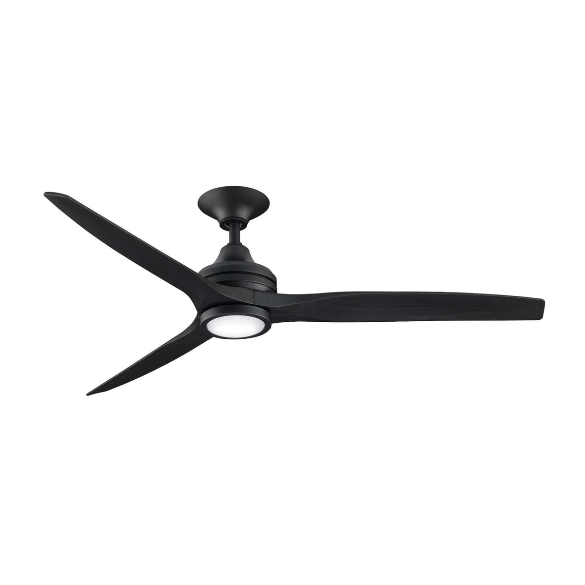 Fanimation Spitfire 60 in AC Ceiling Fan Motor Black - Blades Sold Separately