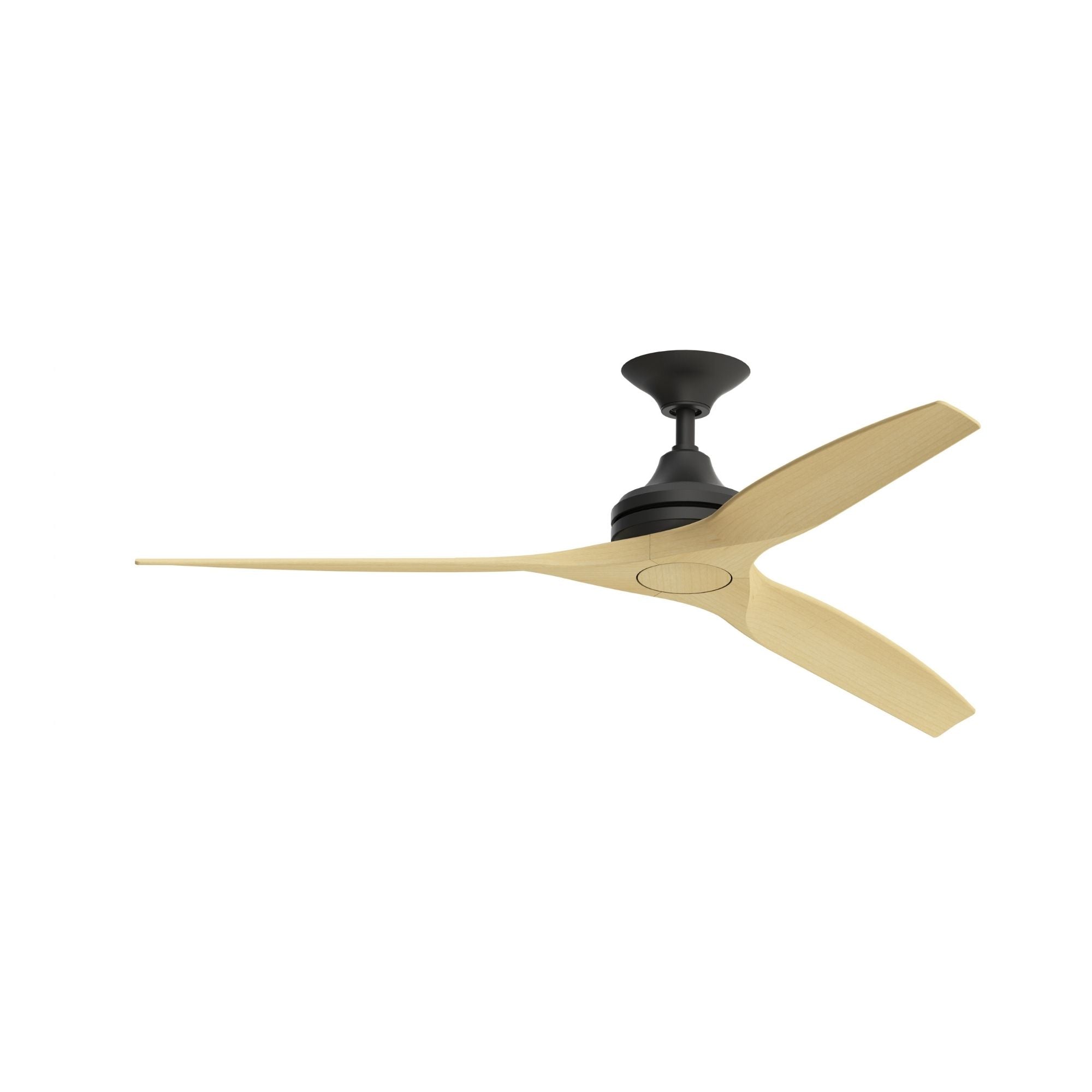 Spitfire Black 60" Ceiling Fan Motor, Blades Sold Separately