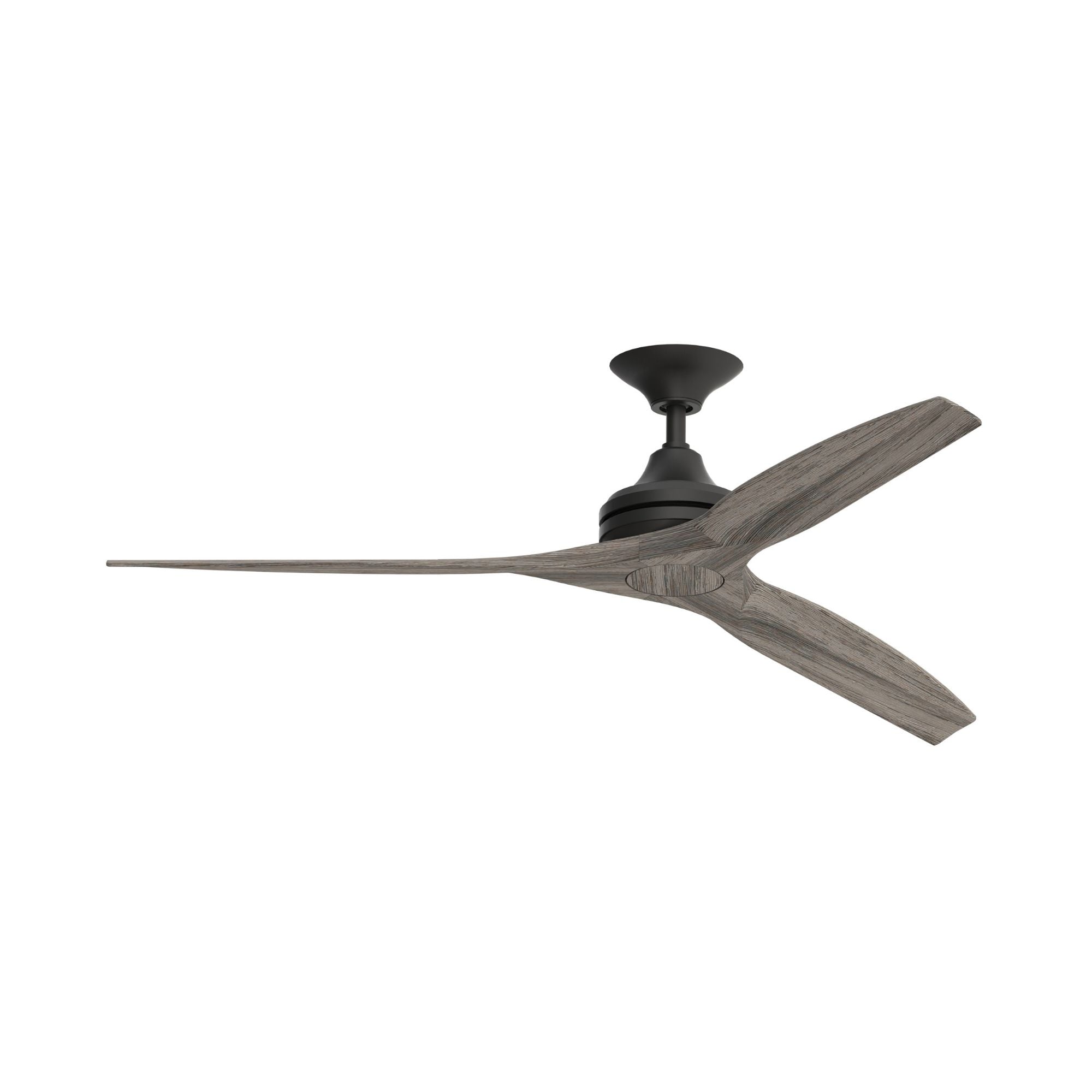 Spitfire Black 60" Ceiling Fan Motor, Blades Sold Separately