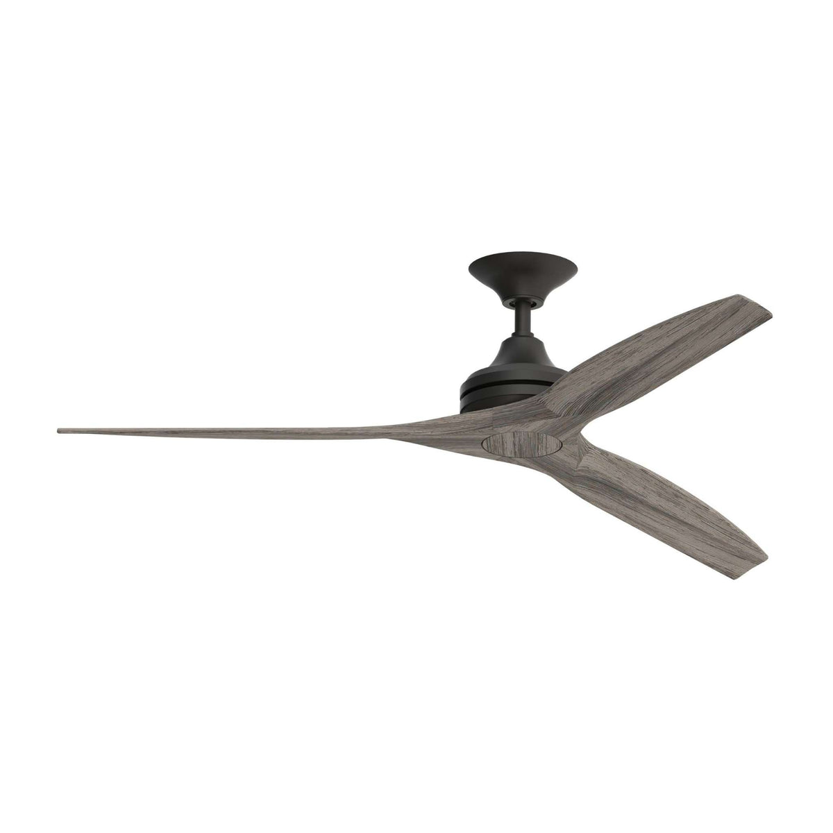 Fanimation Spitfire 60 in AC Ceiling Fan Motor Black - Blades Sold Separately