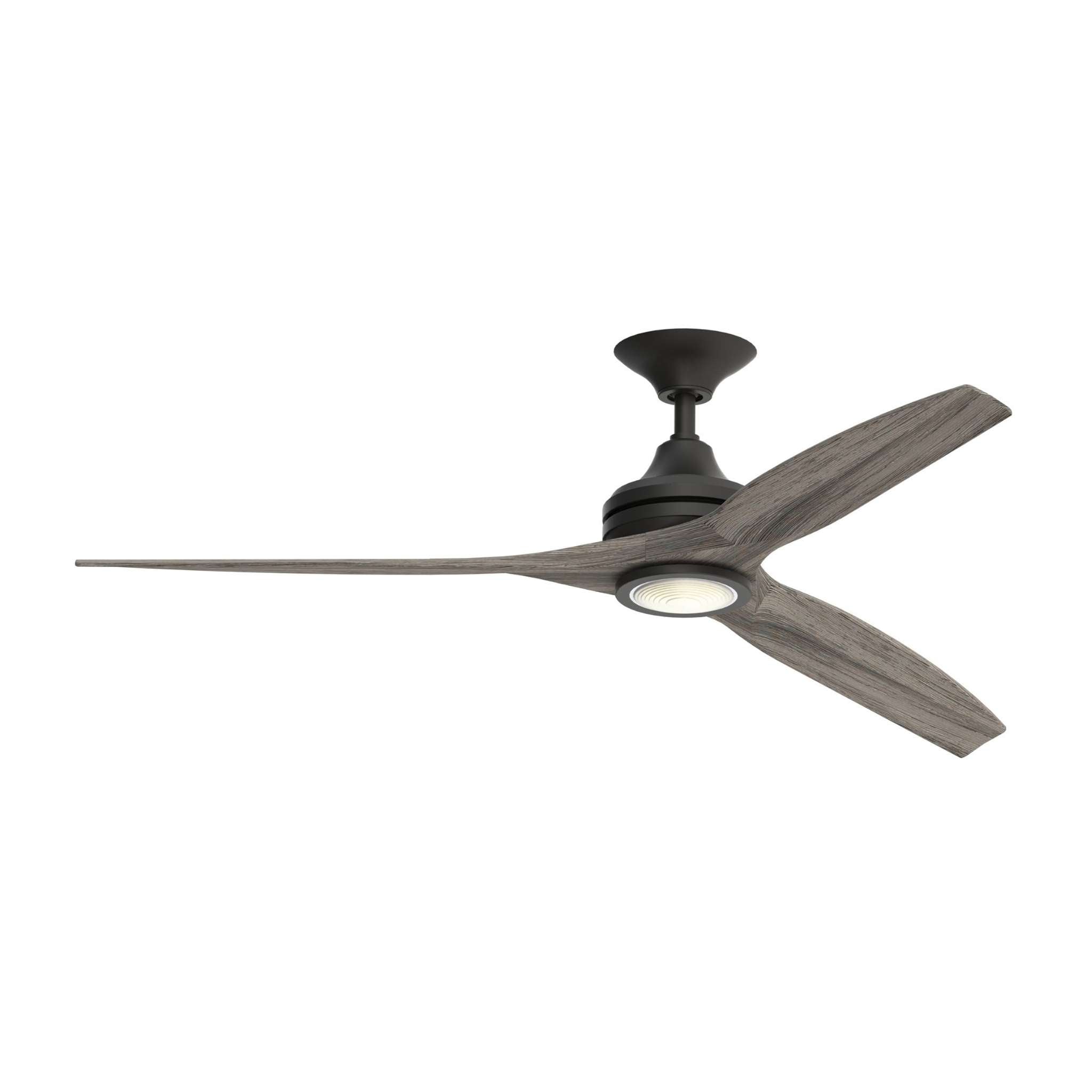 Fanimation Spitfire 60 in AC Ceiling Fan Motor Black - Blades Sold Separately