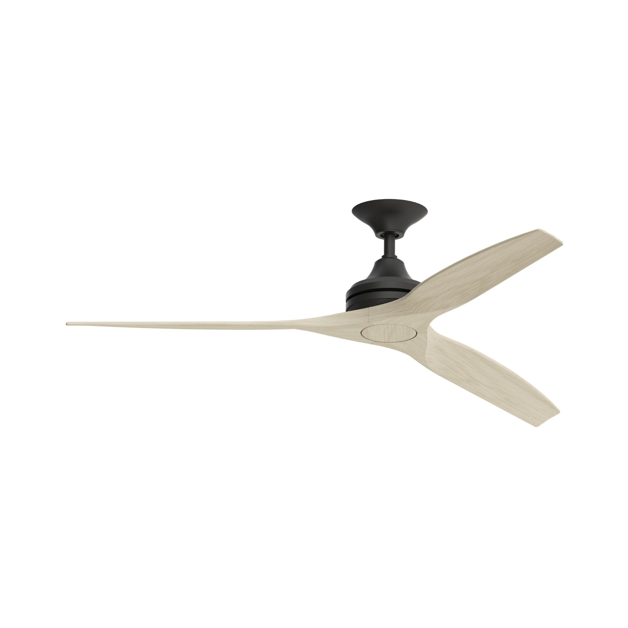 Spitfire Black 60" Ceiling Fan Motor, Blades Sold Separately
