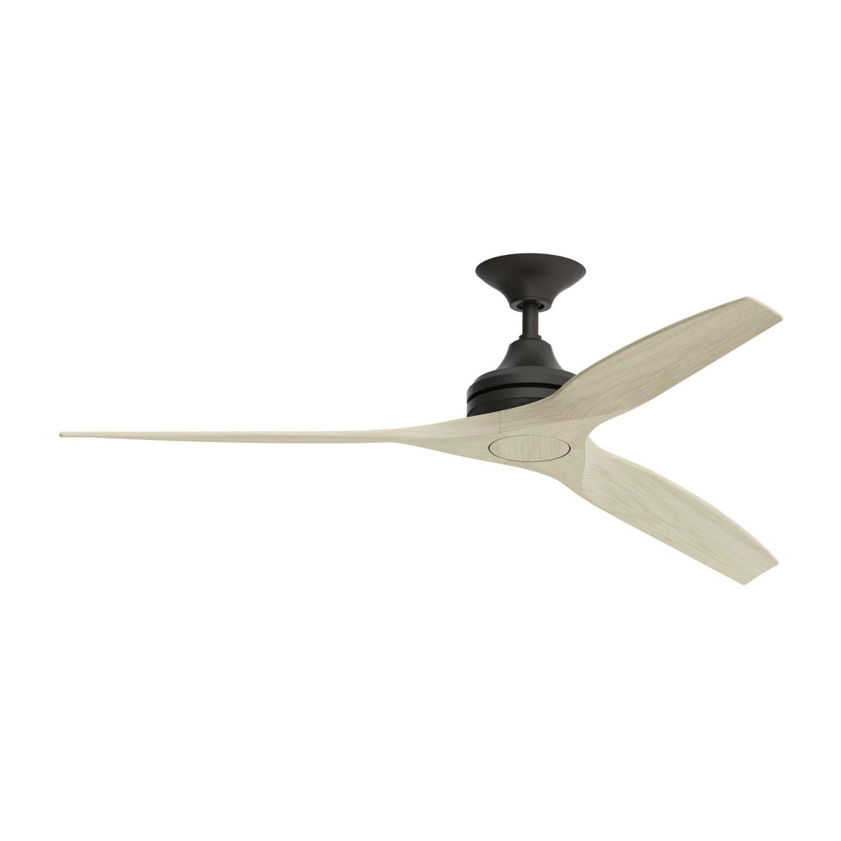 Fanimation Spitfire 60 in AC Ceiling Fan Motor Black - Blades Sold Separately