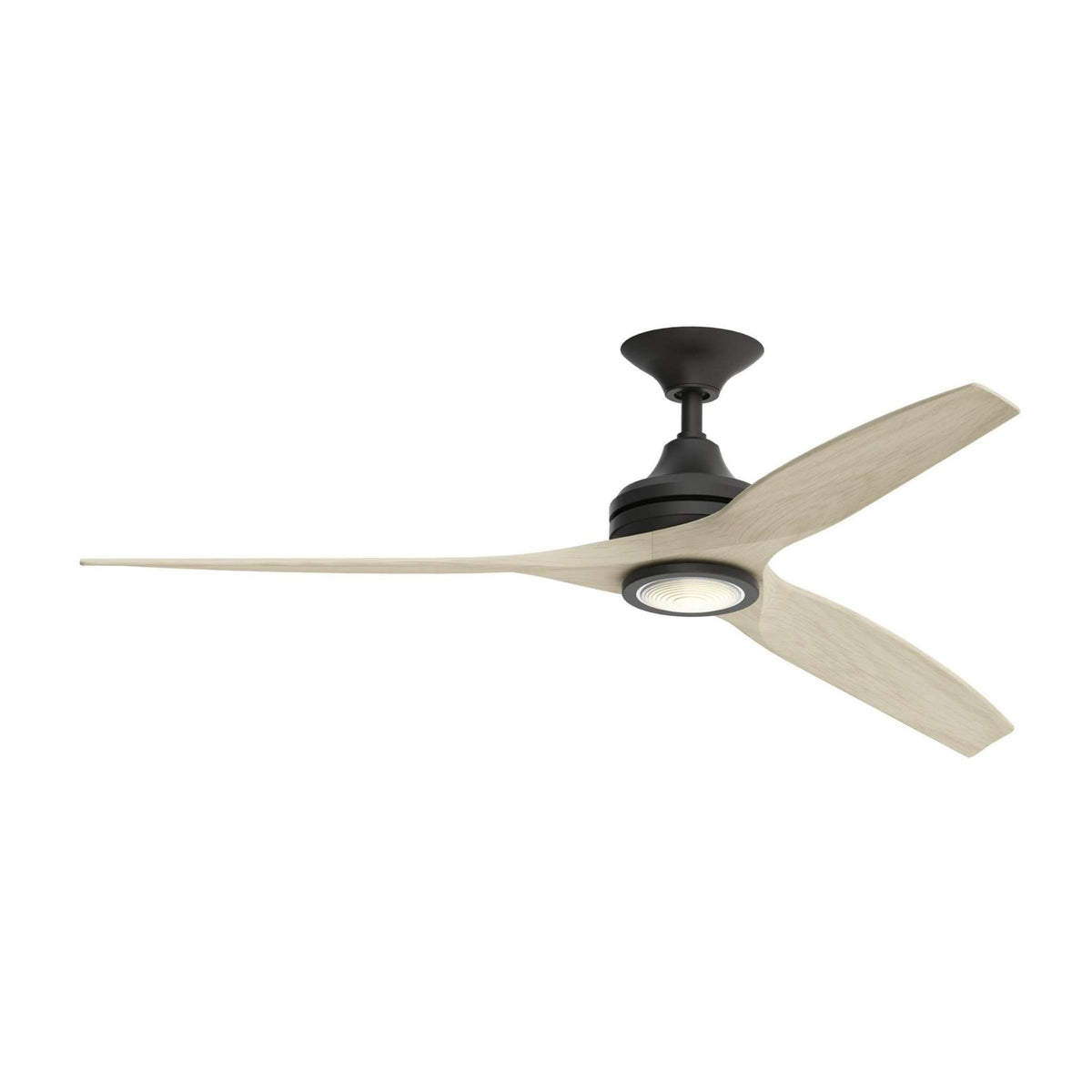Fanimation Spitfire 60 in AC Ceiling Fan Motor Black - Blades Sold Separately