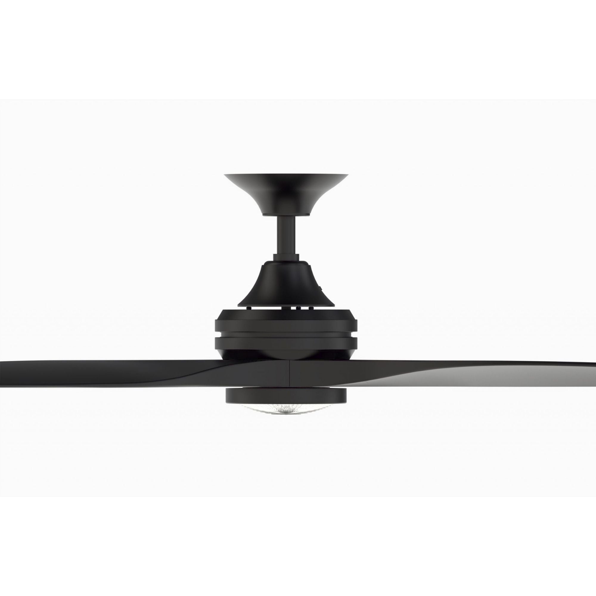 Spitfire Black 60" Ceiling Fan Motor, Blades Sold Separately