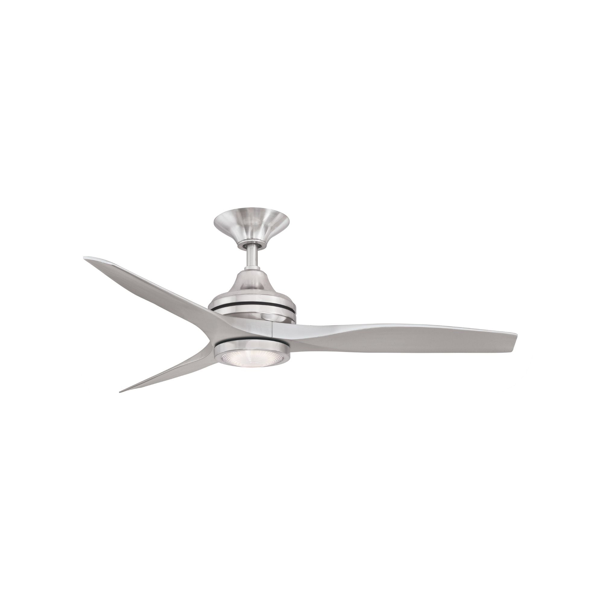 Spitfire Brushed Nickel 48" Ceiling Fan Motor, Blades Sold Separately