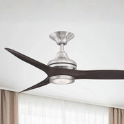 Spitfire Brushed Nickel 48" Ceiling Fan Motor, Blades Sold Separately