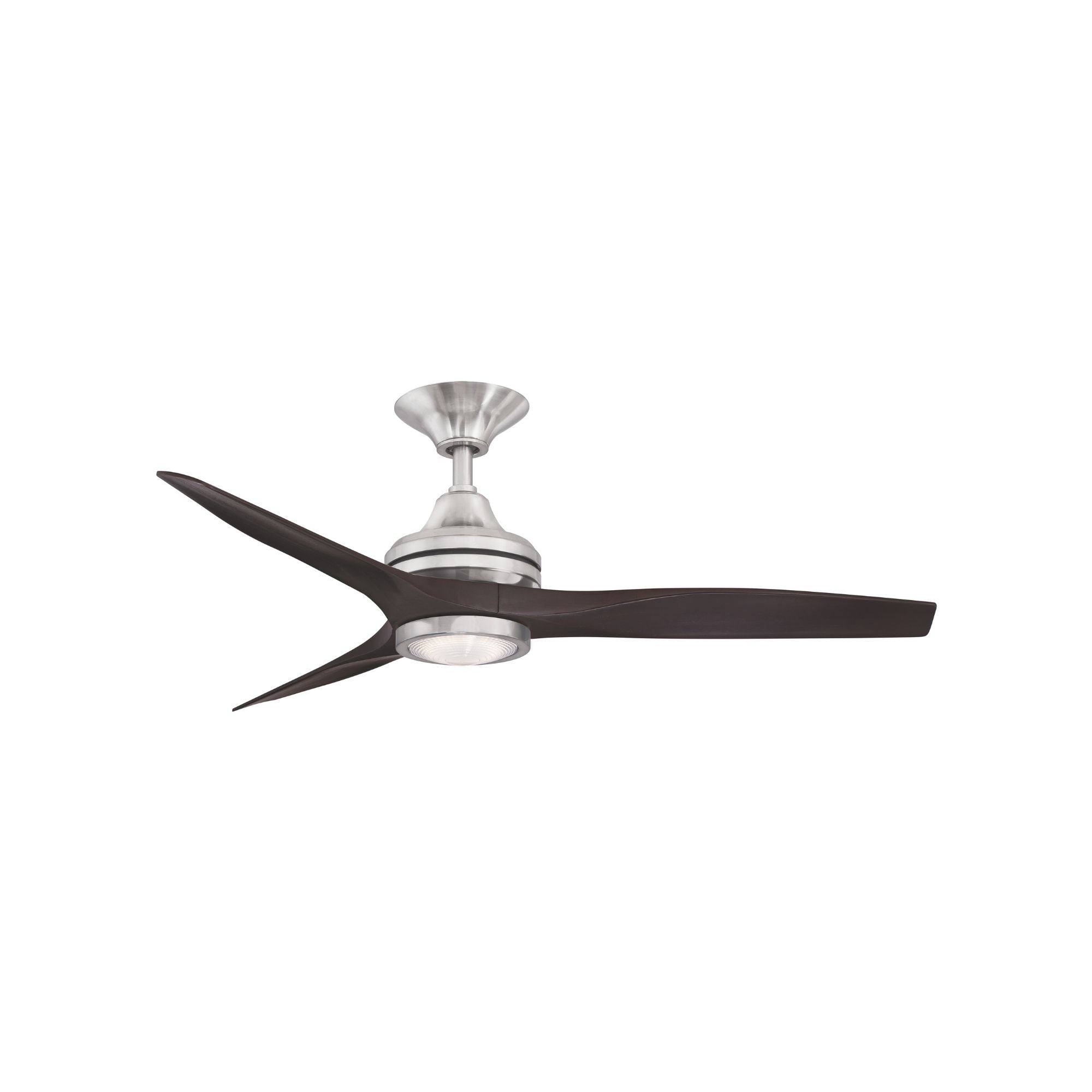 Spitfire Brushed Nickel 48" Ceiling Fan Motor, Blades Sold Separately