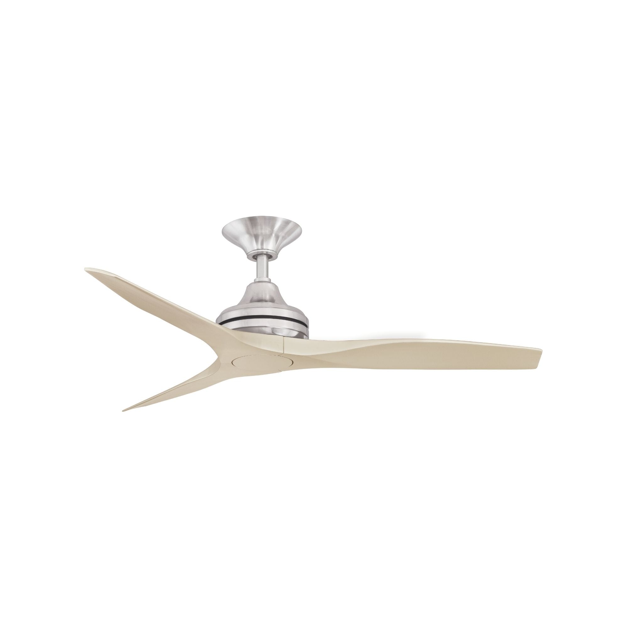 Spitfire Brushed Nickel 48" Ceiling Fan Motor, Blades Sold Separately