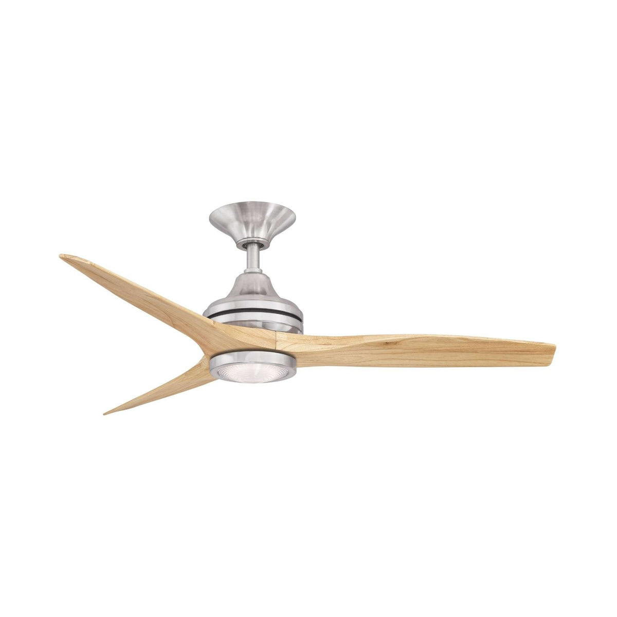 Fanimation Spitfire 48 in AC Ceiling Fan Motor Brushed Nickel - Blades Sold Separately