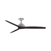 Spitfire Brushed Nickel 60" Ceiling Fan Motor, Blades Sold Separately