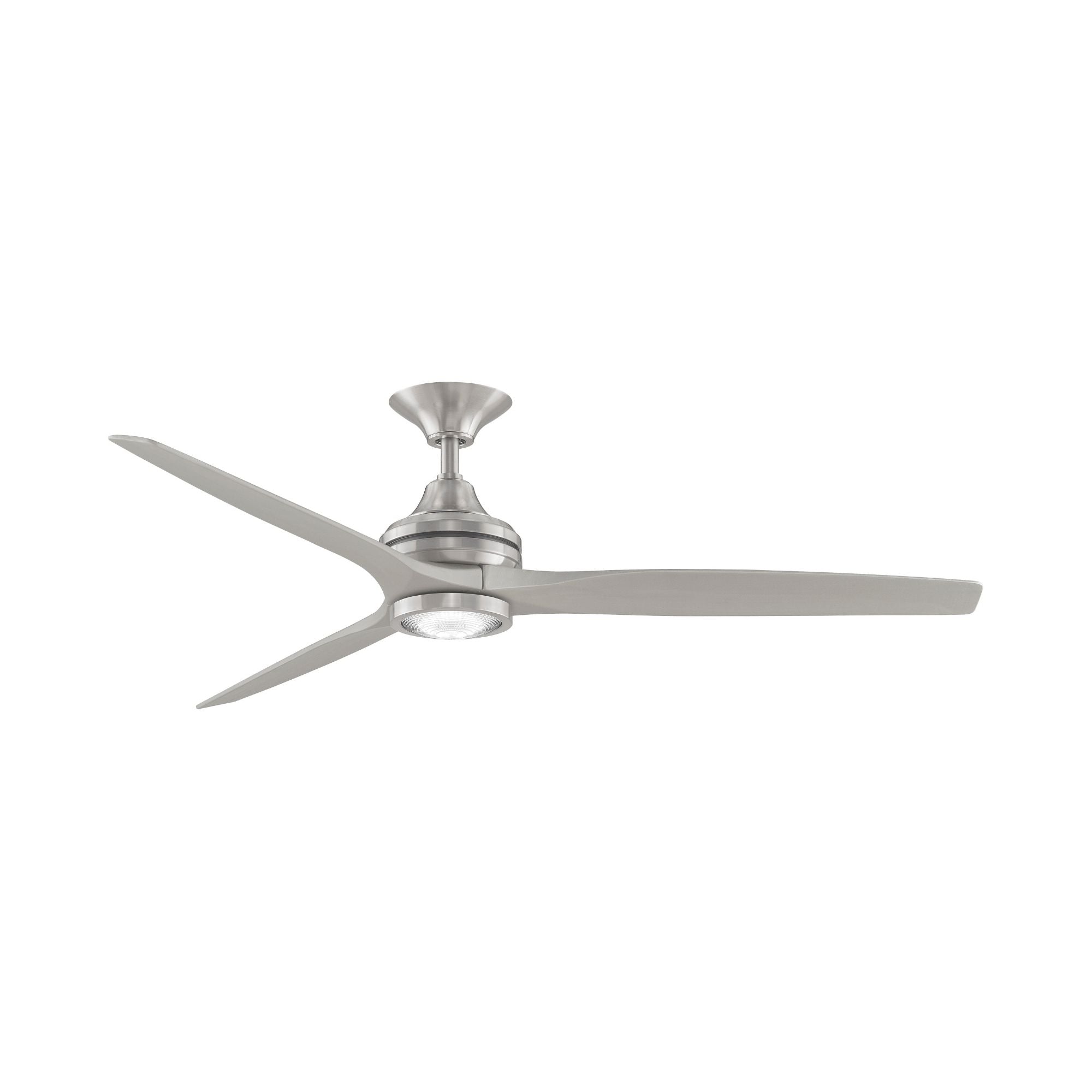 Spitfire Brushed Nickel 60" Ceiling Fan Motor, Blades Sold Separately
