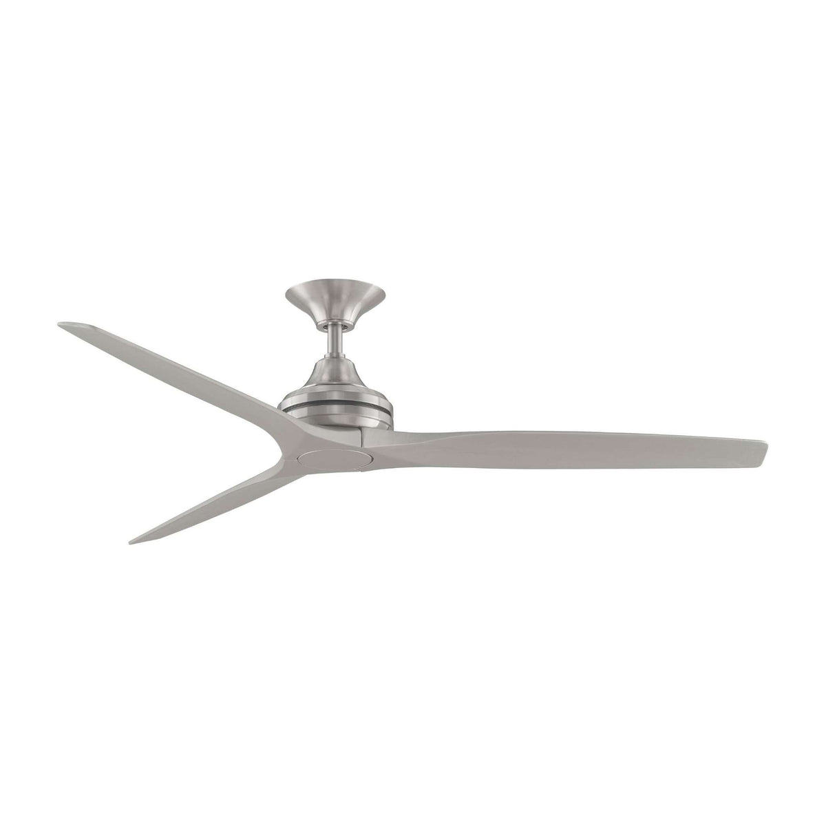 Fanimation Spitfire 60 in AC Ceiling Fan Motor Brushed Nickel - Blades Sold Separately