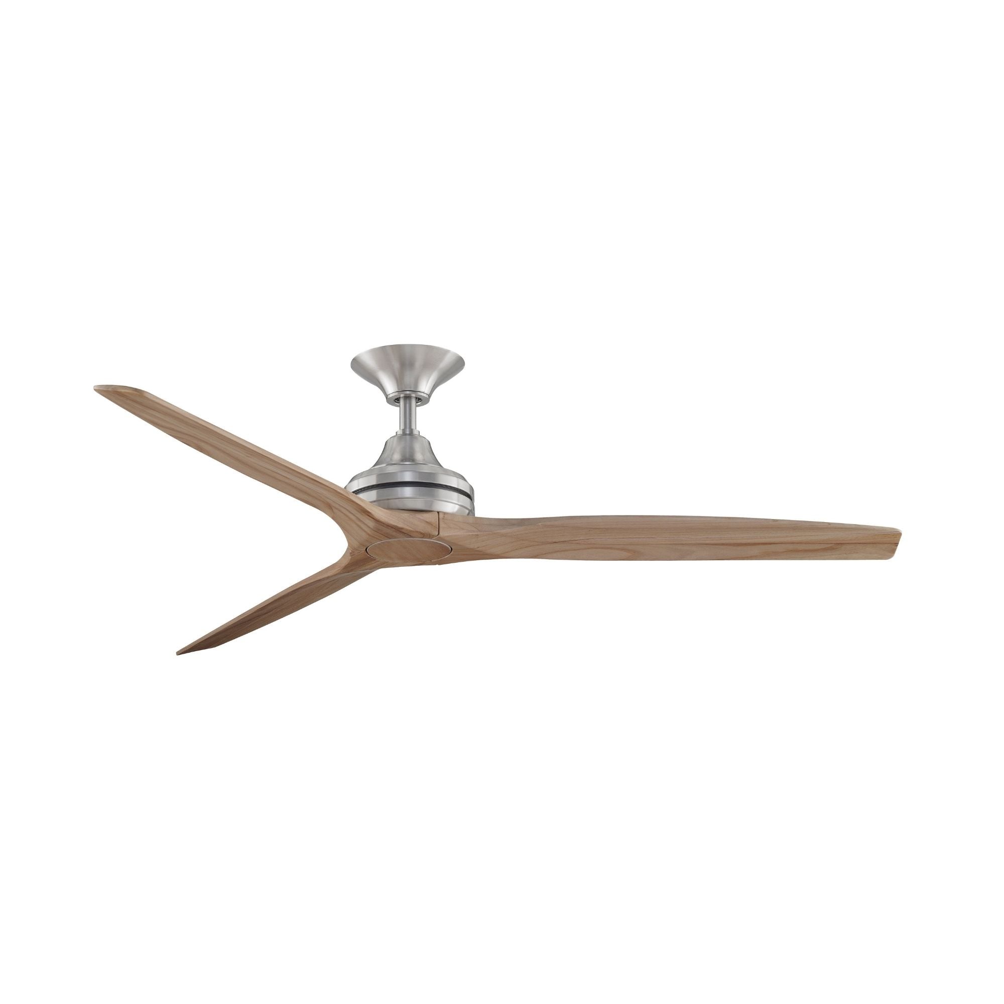 Spitfire Brushed Nickel 60" Ceiling Fan Motor, Blades Sold Separately