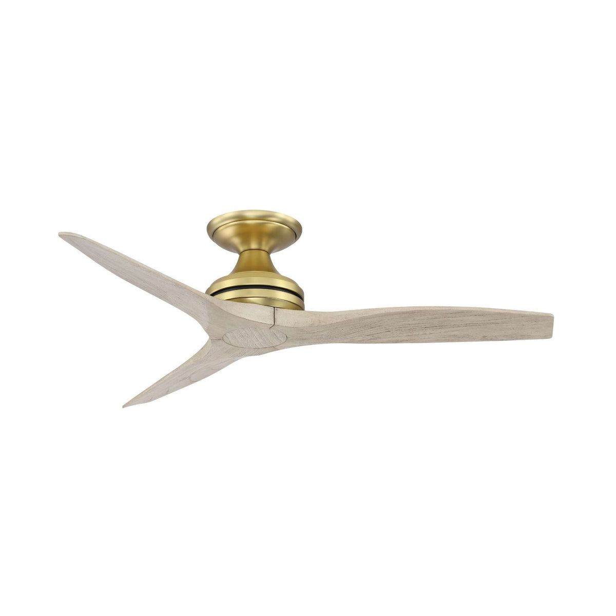 Fanimation Spitfire 48 in AC Ceiling Fan Motor Brushed Satin Brass - Blades Sold Separately