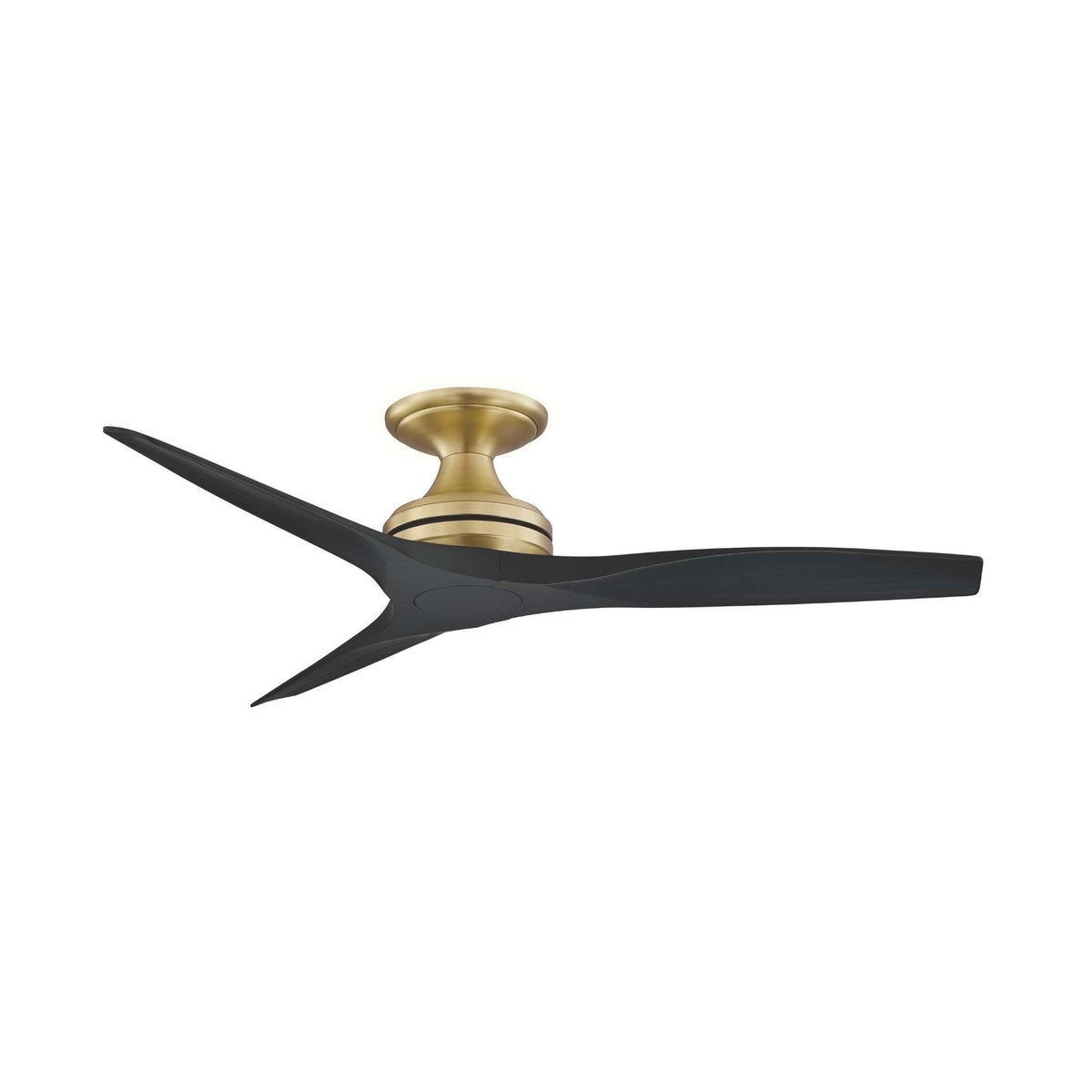 Fanimation Spitfire 48 in AC Ceiling Fan Motor Brushed Satin Brass - Blades Sold Separately