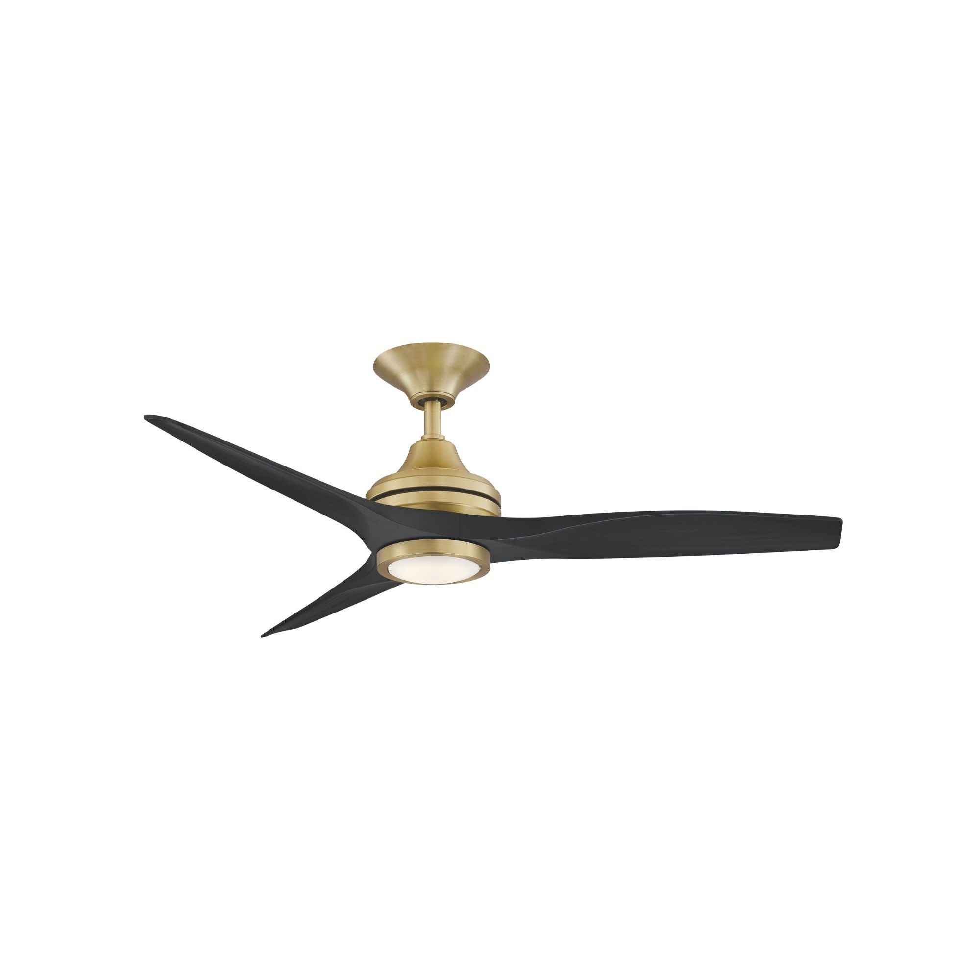 Spitfire Brushed Brass 48" Ceiling Fan Motor, Blades Sold Separately