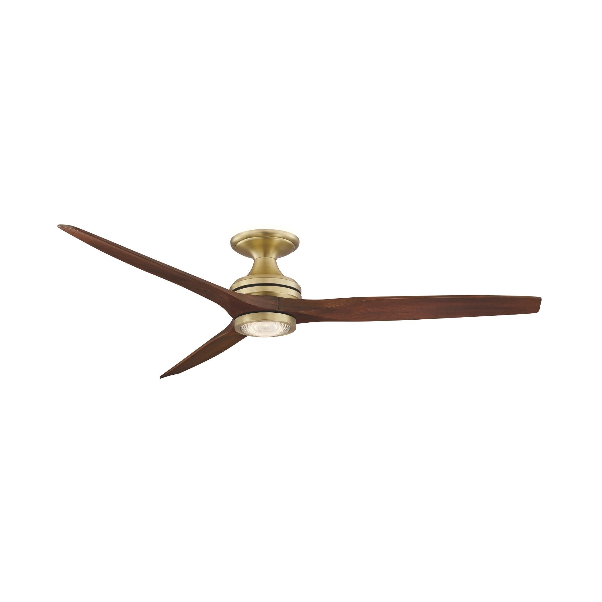 Spitfire Brushed Brass 60" Ceiling Fan Motor, Blades Sold Separately
