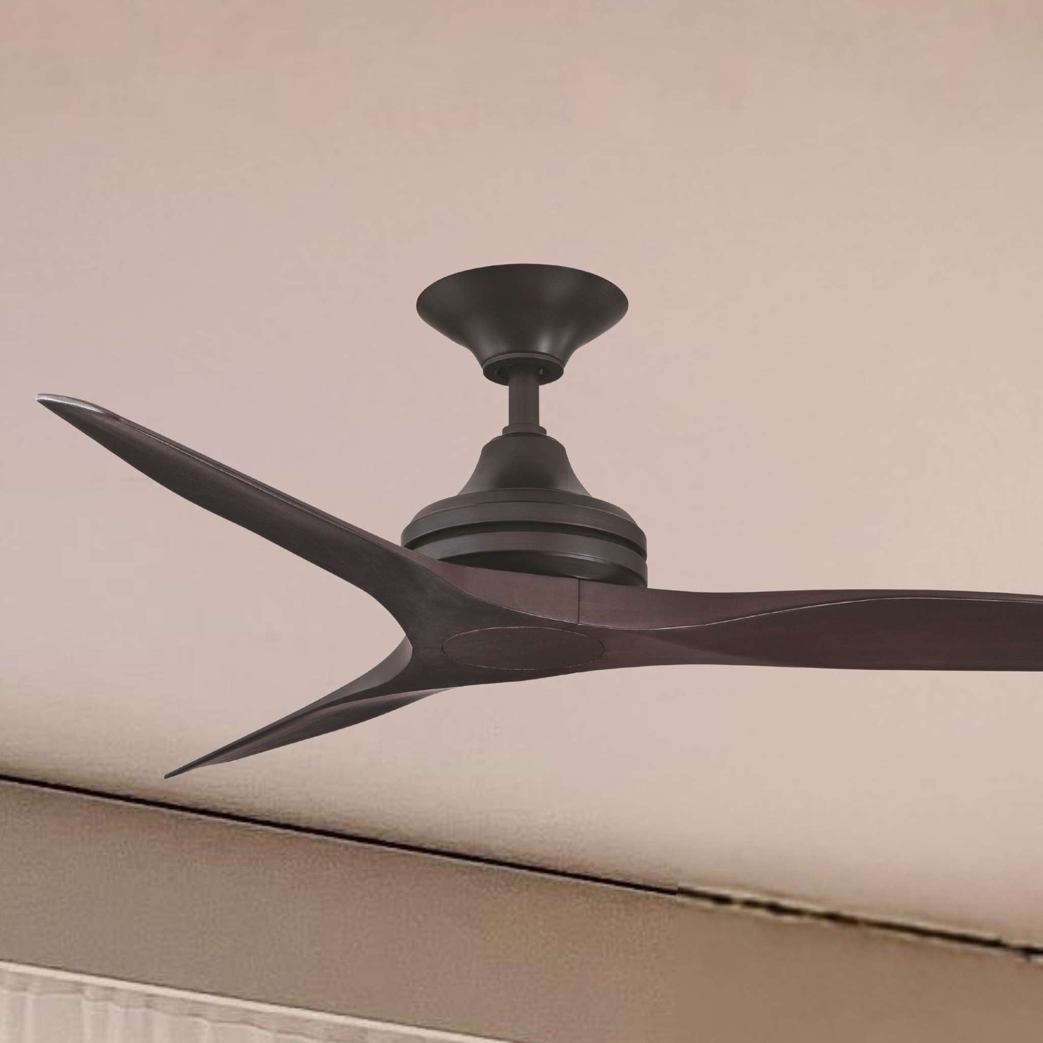 Fanimation Spitfire 48 in AC Ceiling Fan Motor Dark Bronze - Blades Sold Separately