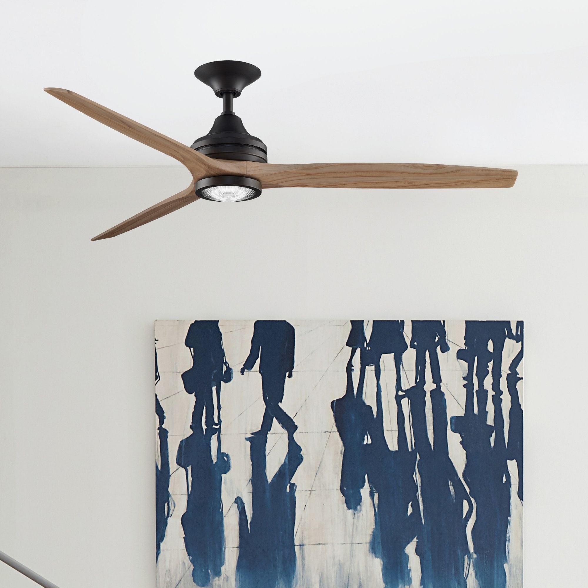 Spitfire Dark Bronze 60" Ceiling Fan Motor, Blades Sold Separately