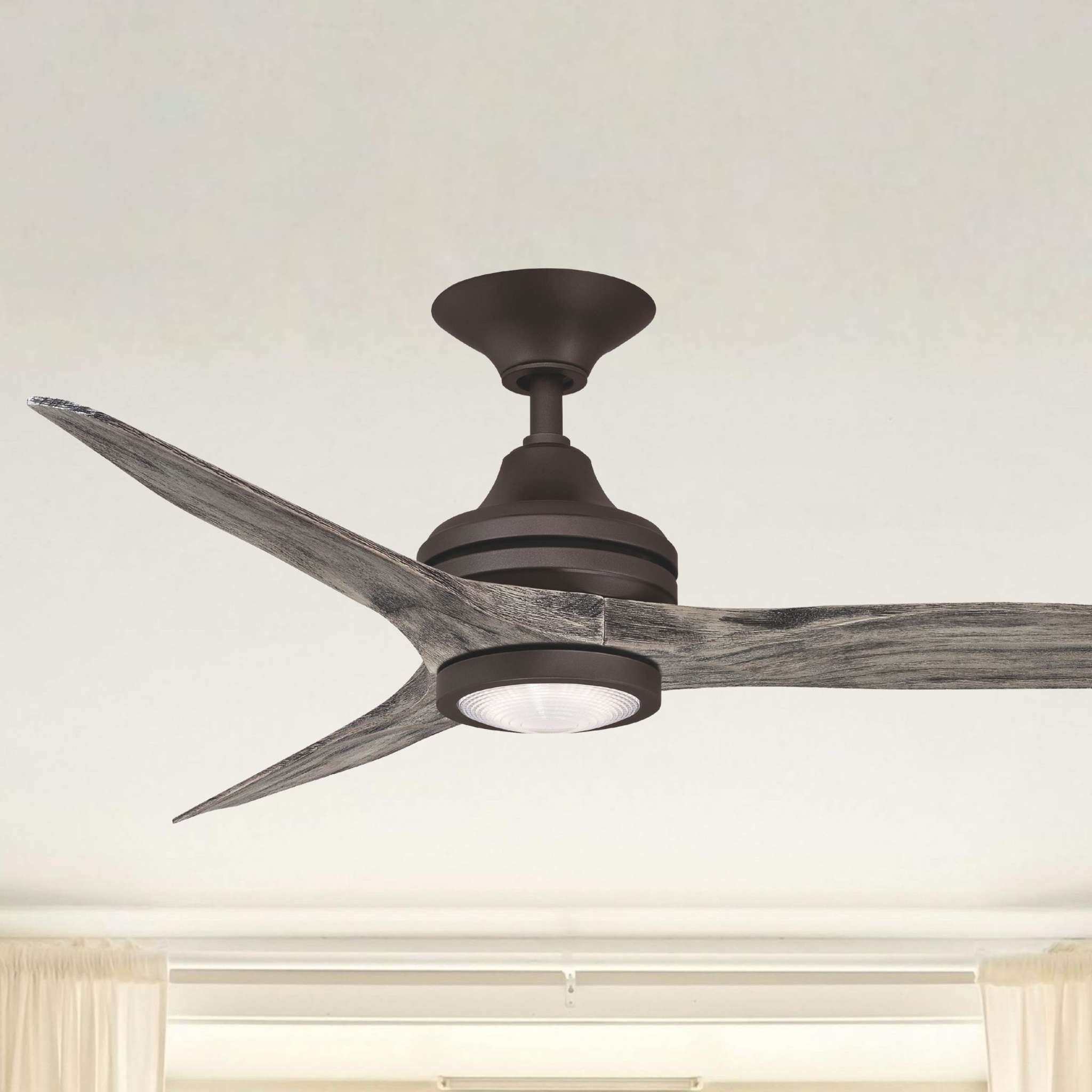 Fanimation Spitfire 48 in AC Ceiling Fan Motor Matte Greige - Blades Sold Separately