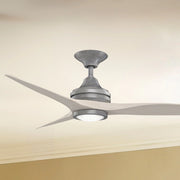Spitfire Galvanized 48" Ceiling Fan Motor, Blades Sold Separately