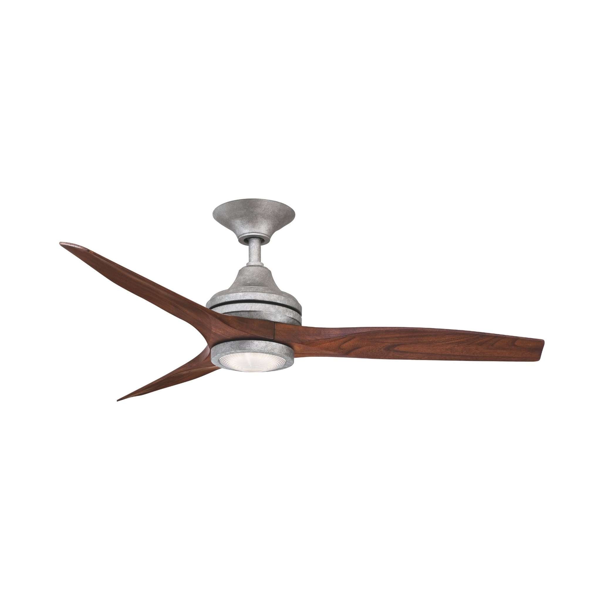Fanimation Spitfire 48 in AC Ceiling Fan Motor Galvanized - Blades Sold Separately
