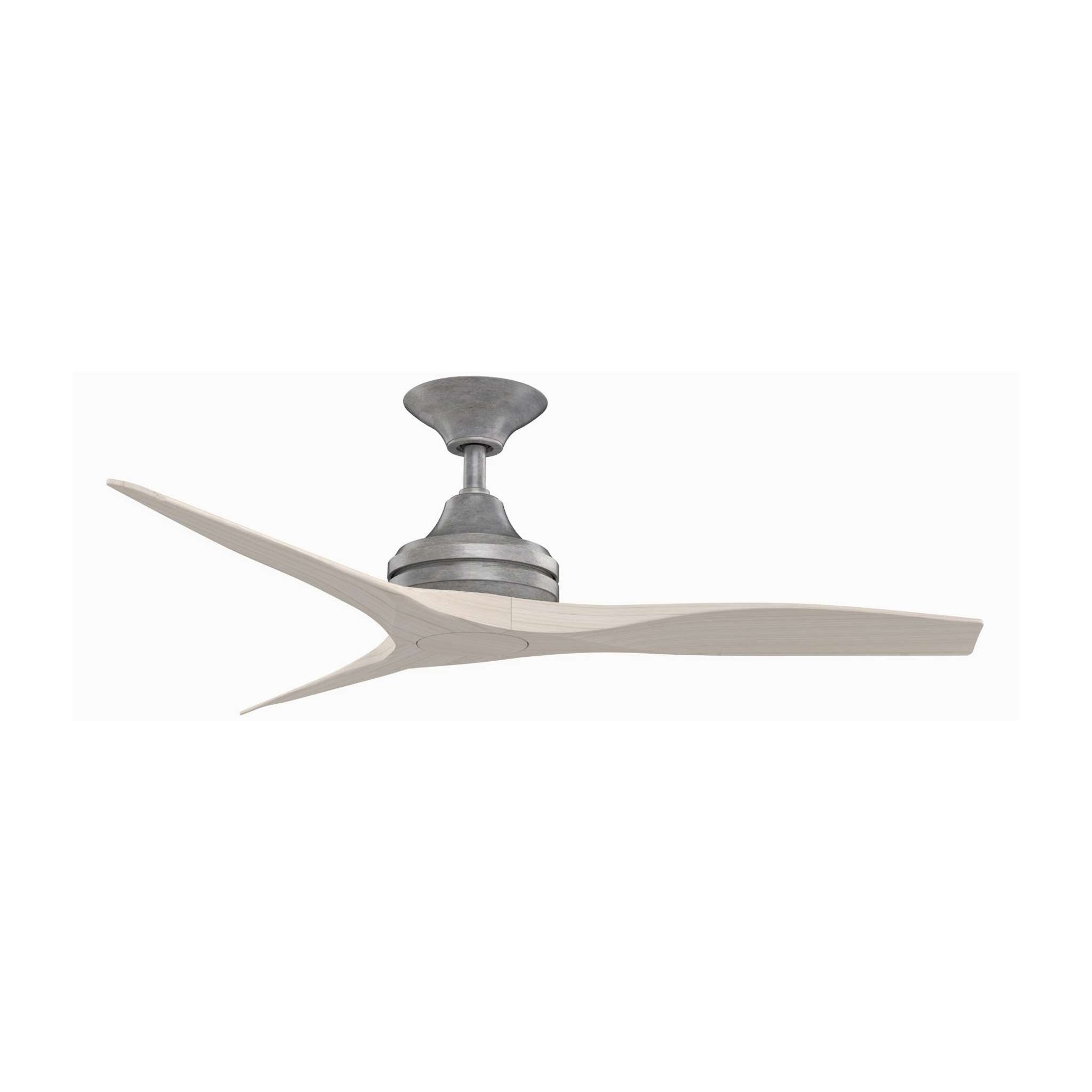 Fanimation Spitfire 48 in AC Ceiling Fan Motor Galvanized - Blades Sold Separately