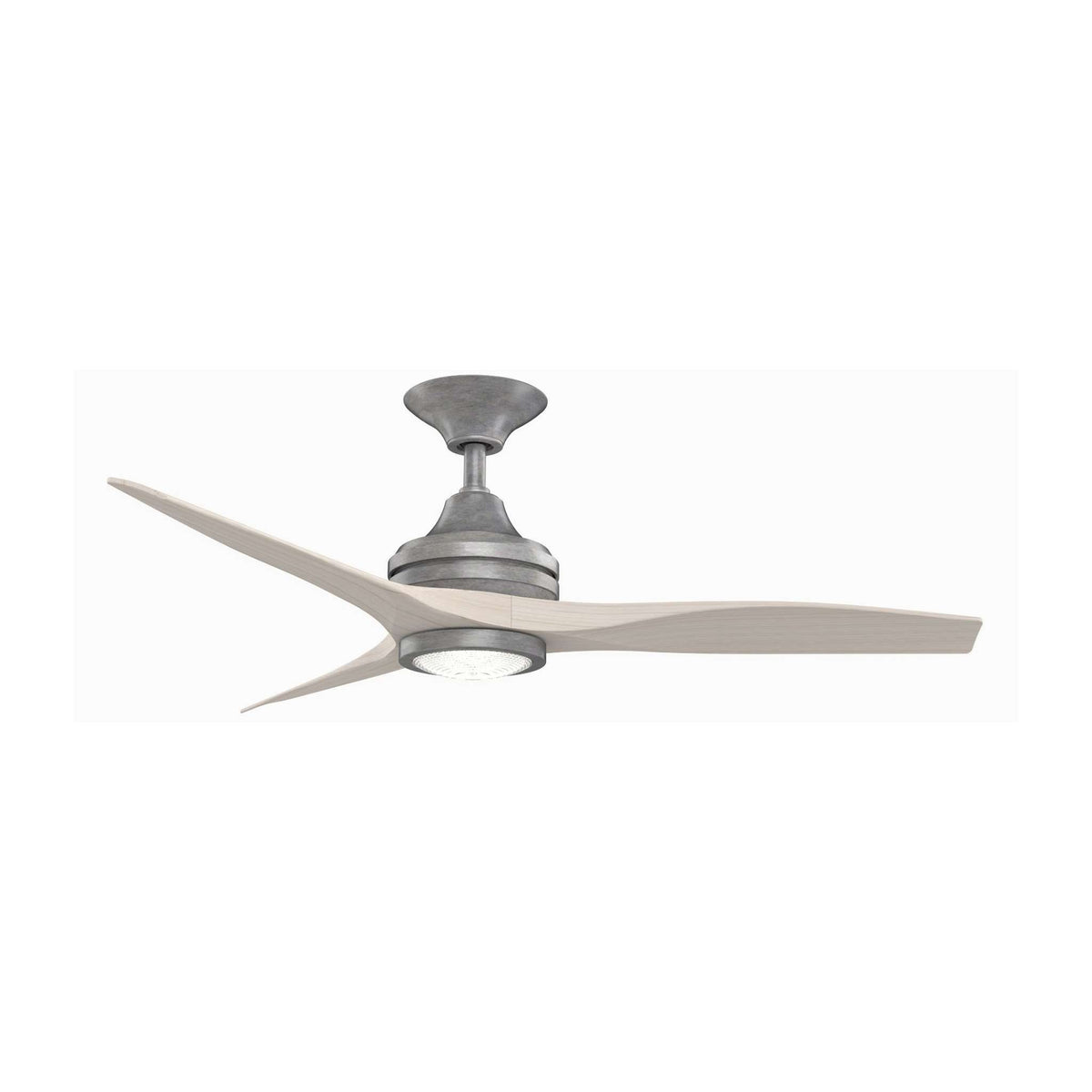 Fanimation Spitfire 48 in AC Ceiling Fan Motor Galvanized - Blades Sold Separately
