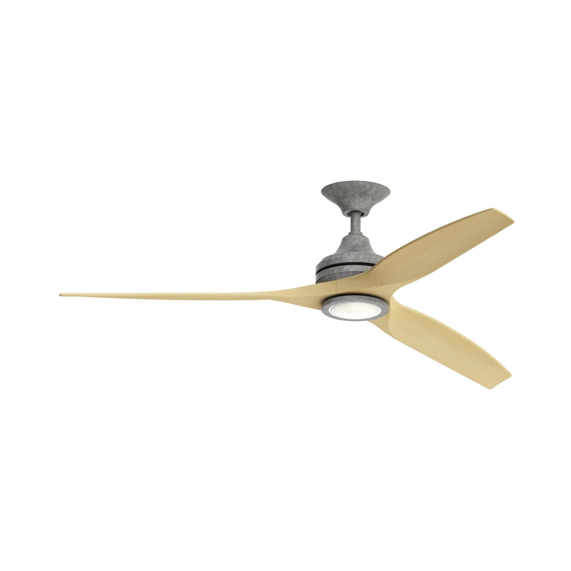 Spitfire Galvanized 60" Ceiling Fan Motor, Blades Sold Separately