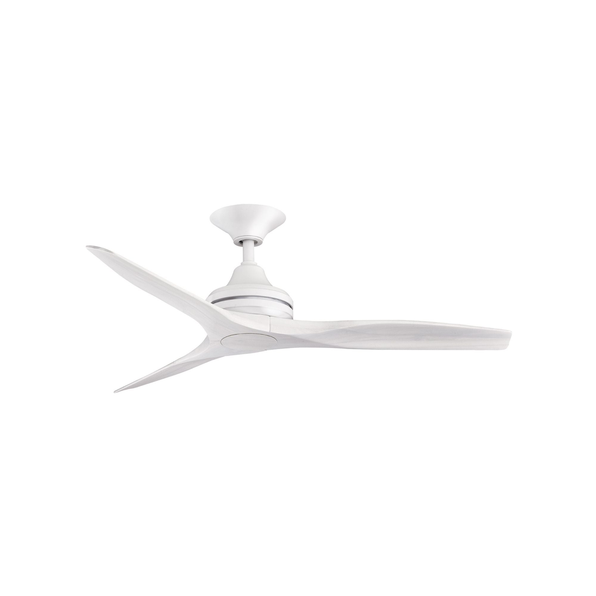 Spitfire Matte White 48" Ceiling Fan Motor, Blades Sold Separately