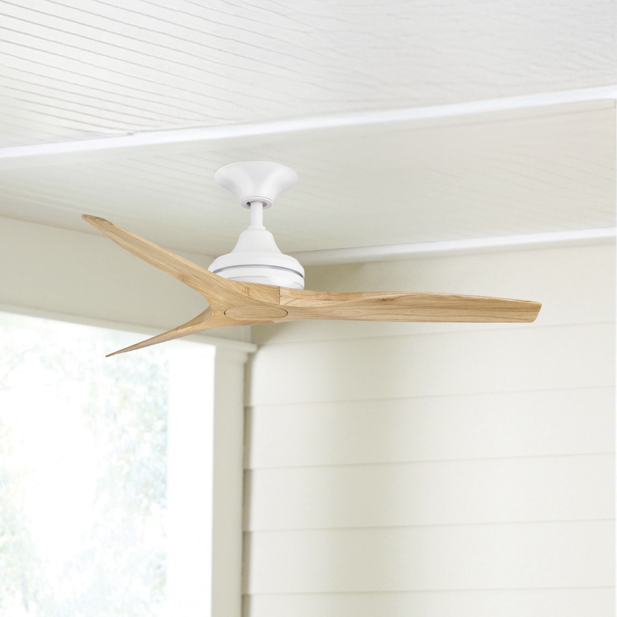 Spitfire Matte White 48" Ceiling Fan Motor, Blades Sold Separately