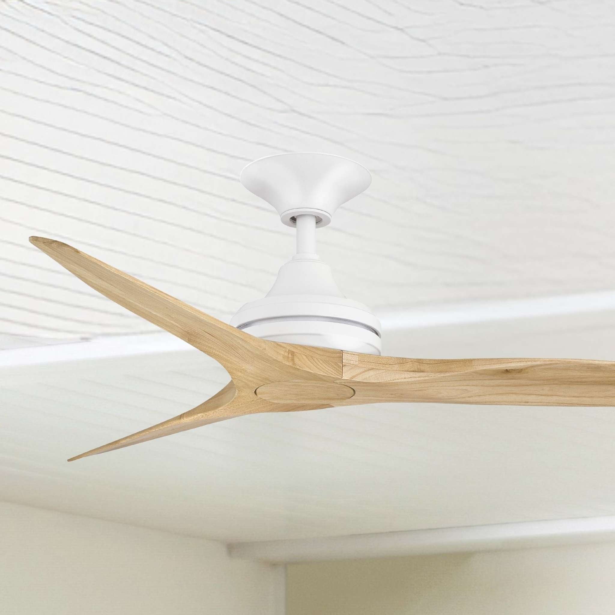 Spitfire Matte White 48" Ceiling Fan Motor, Blades Sold Separately