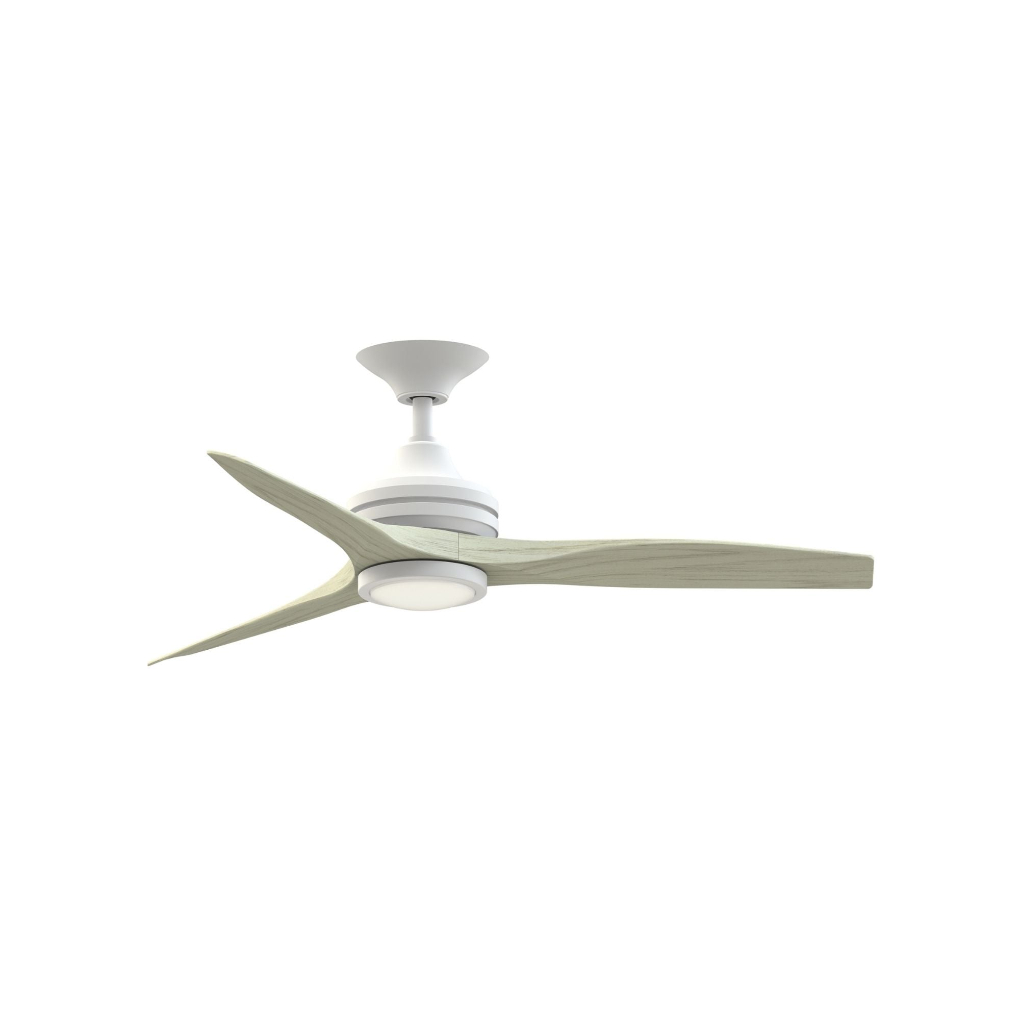 Spitfire Matte White 48" Ceiling Fan Motor, Blades Sold Separately