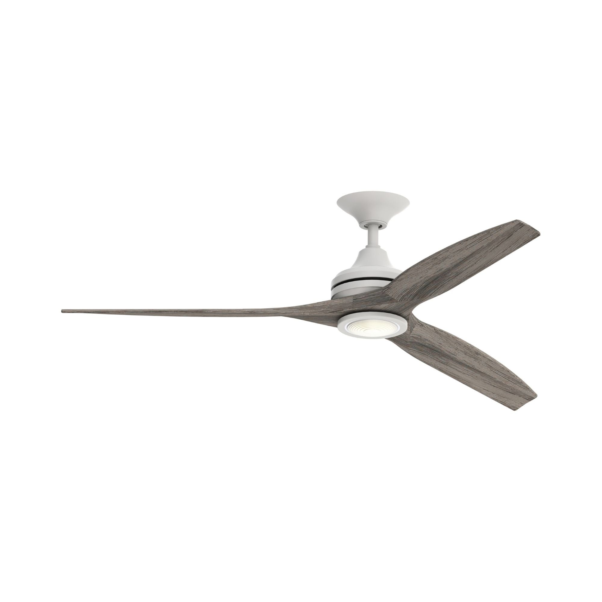 Spitfire Matte White 60" Ceiling Fan Motor, Blades Sold Separately