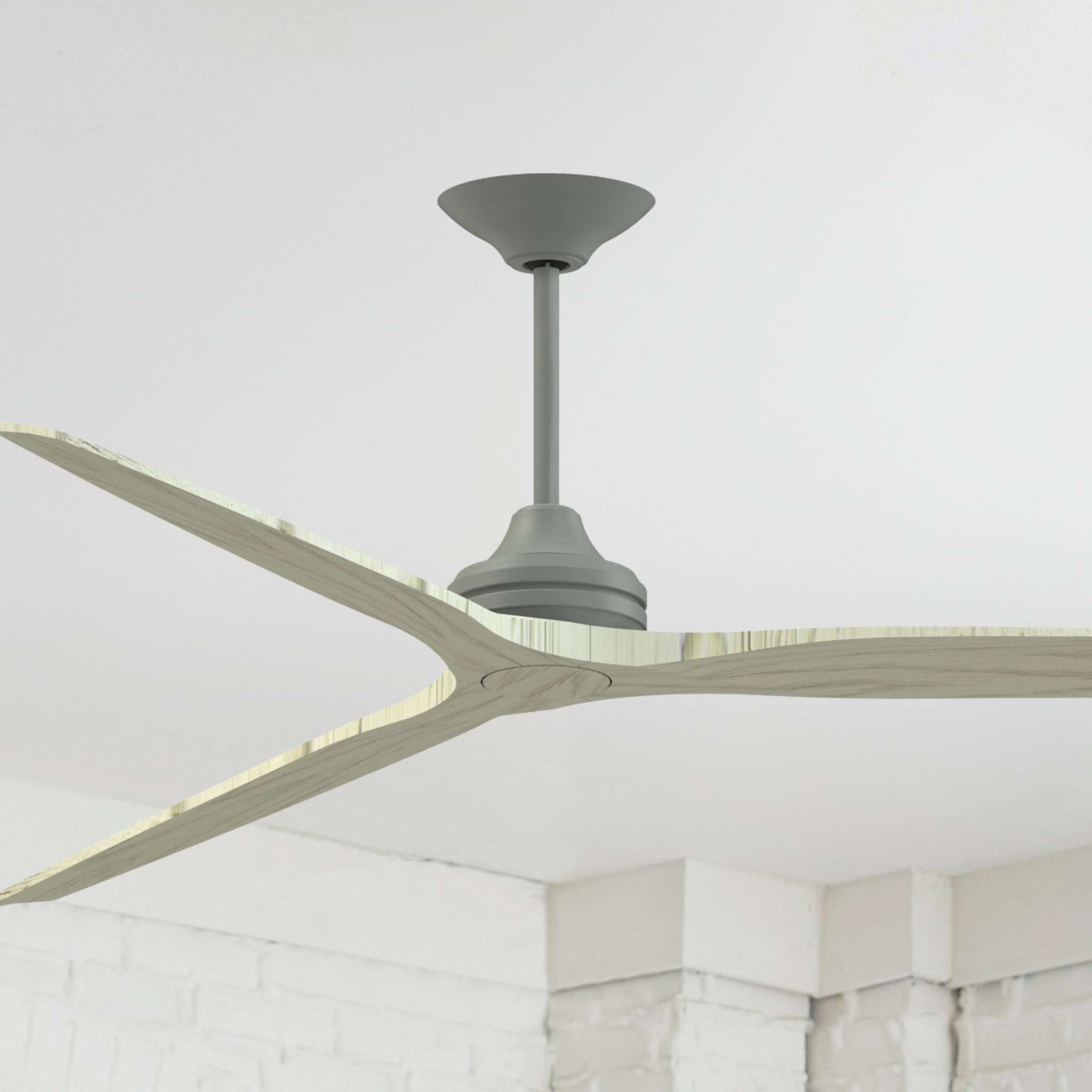 Fanimation Spitfire 84 in DC Ceiling Fan Motor Antique Graphite - Blades Sold Separately