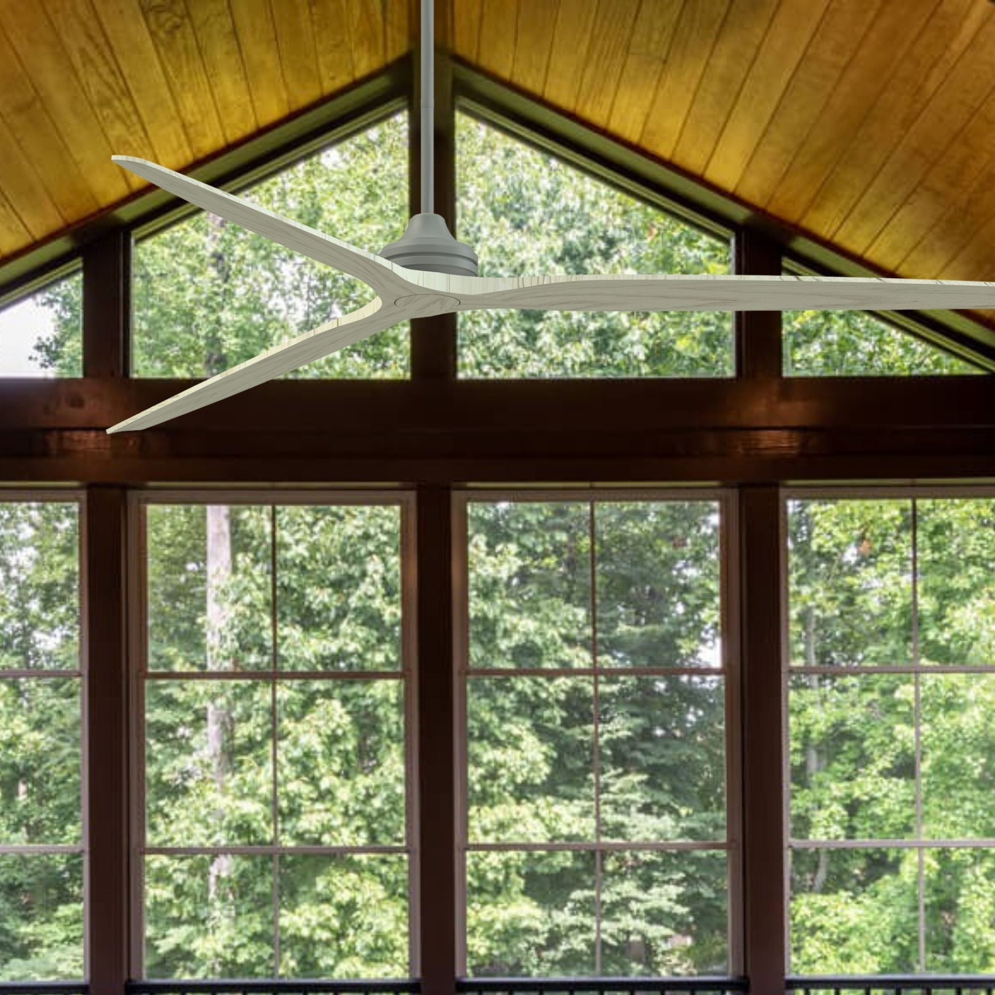 Spitfire DC Antique Graphite 96" Ceiling Fan Motor, Blades Sold Separately