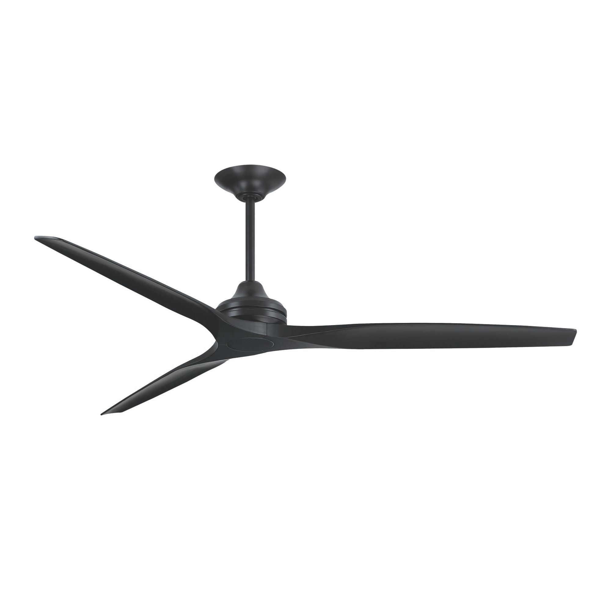 Spitfire DC Black 72" Ceiling Fan Motor, Blades Sold Separately