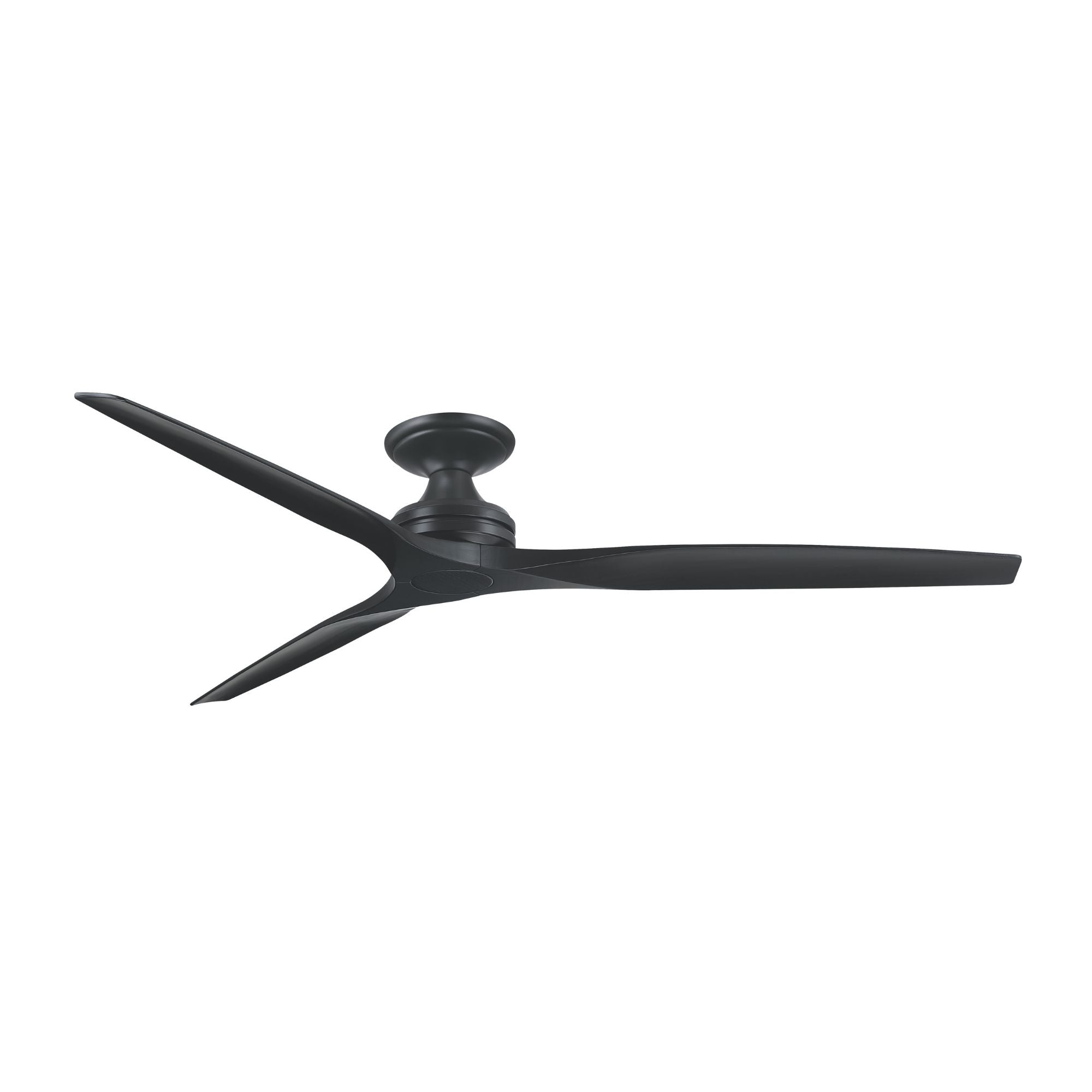 Spitfire DC Black 72" Ceiling Fan Motor, Blades Sold Separately