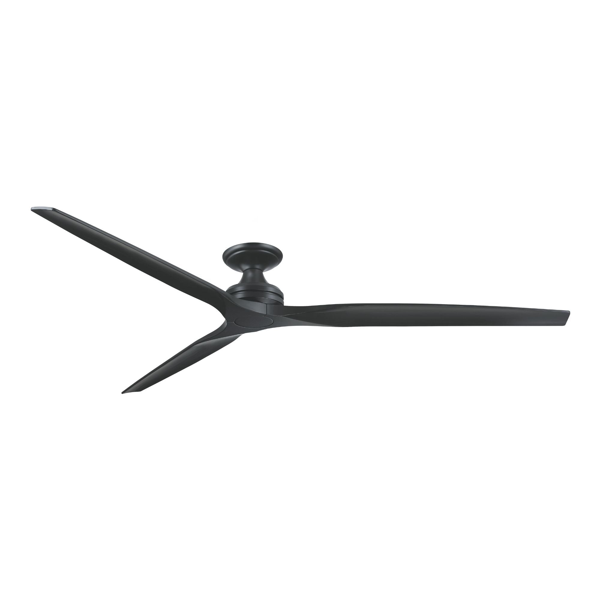 Spitfire DC Black 84" Ceiling Fan Motor, Blades Sold Separately