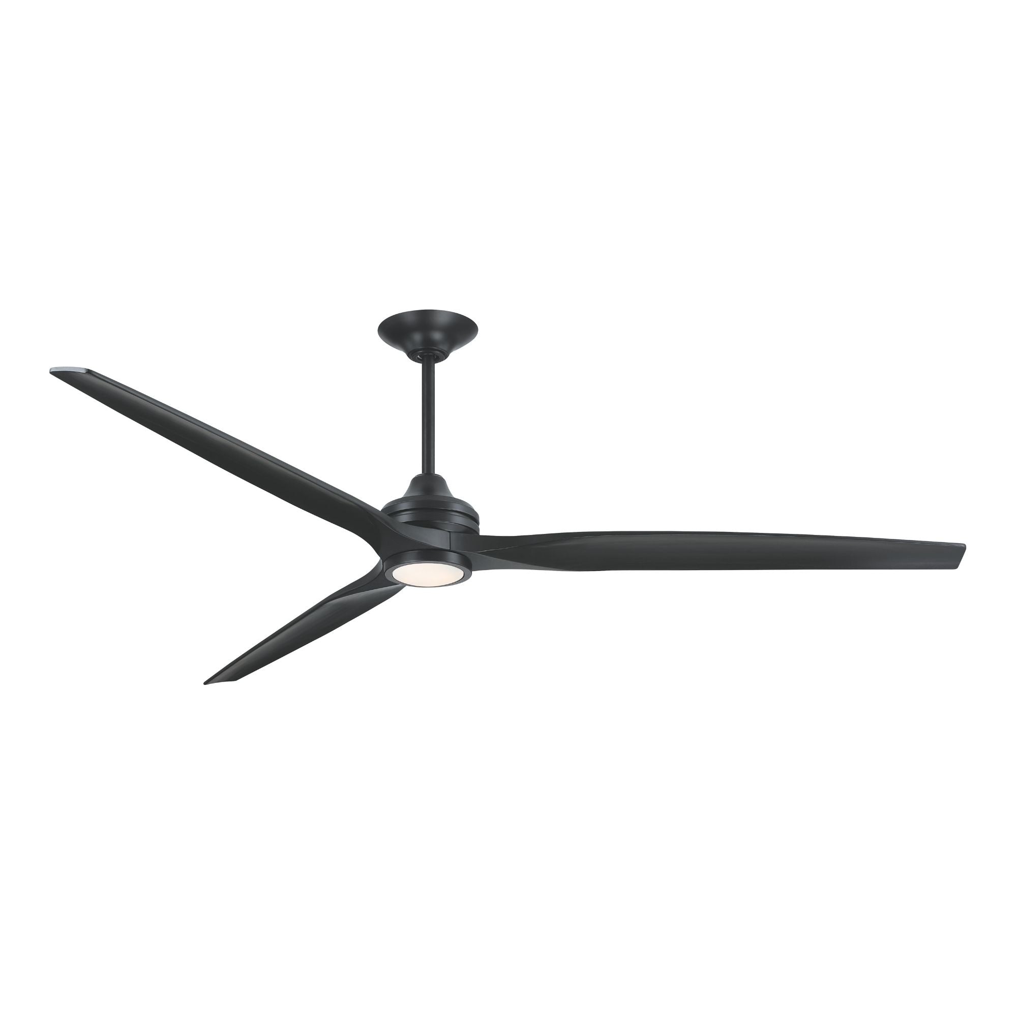 Spitfire DC Black 84" Ceiling Fan Motor, Blades Sold Separately