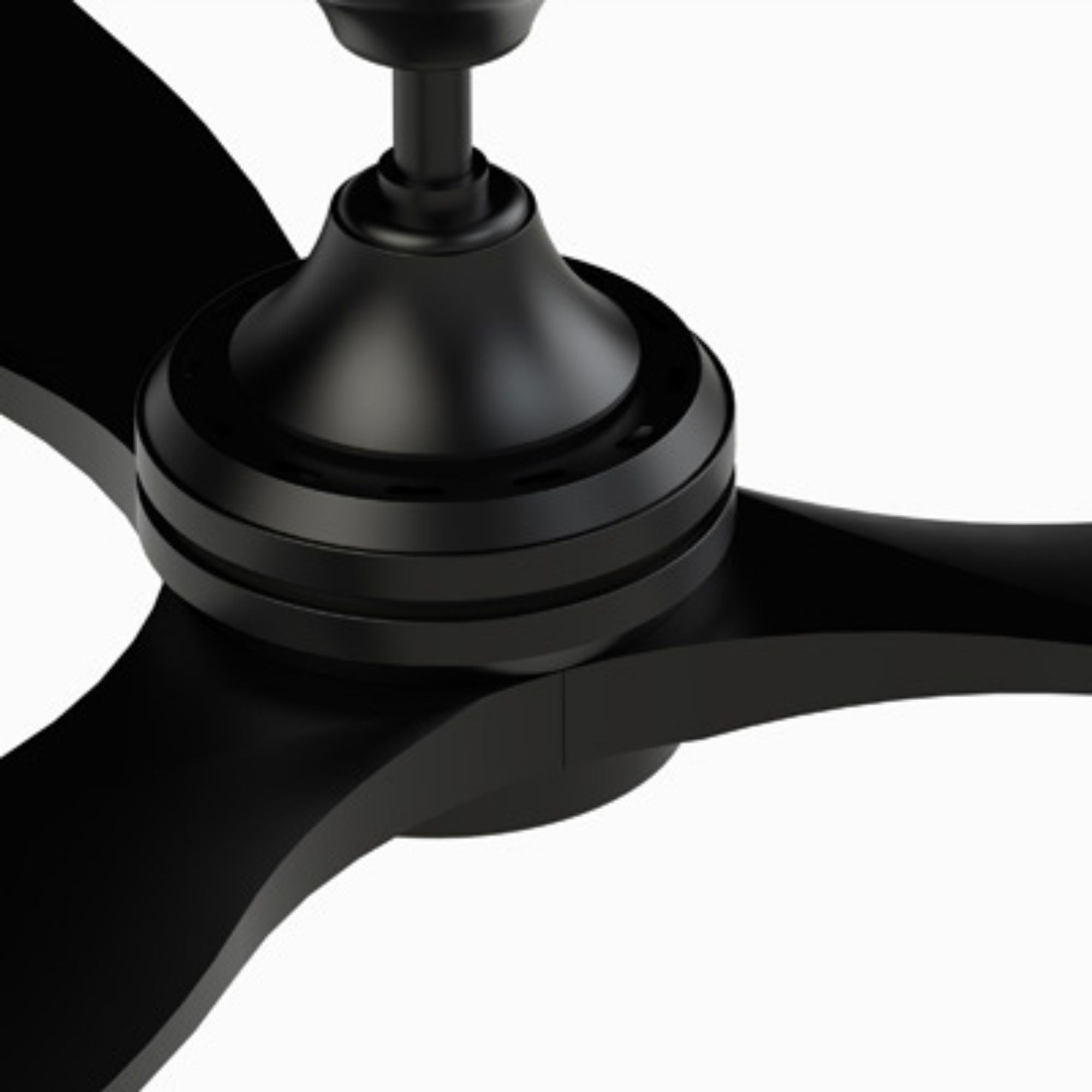 Spitfire DC Black 84" Ceiling Fan Motor, Blades Sold Separately