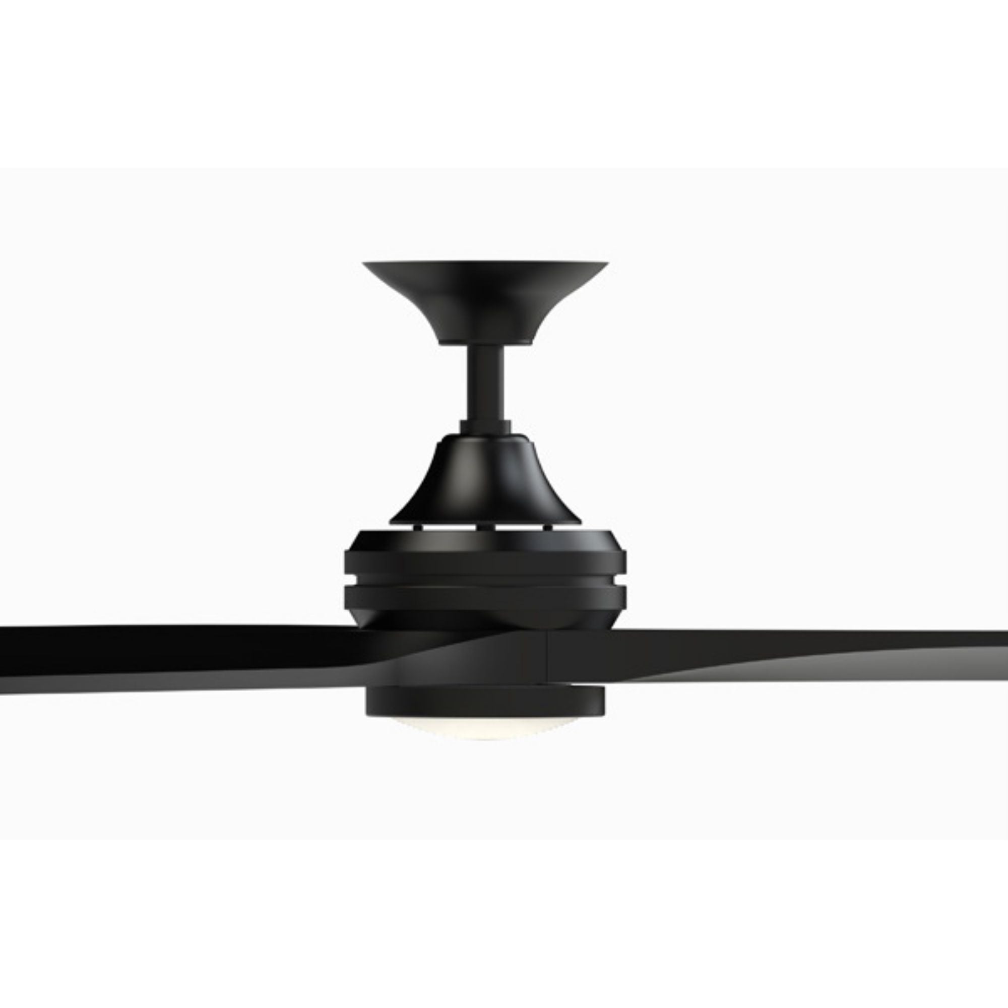 Spitfire DC Black 84" Ceiling Fan Motor, Blades Sold Separately