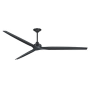 Spitfire DC Black 96" Ceiling Fan Motor, Blades Sold Separately