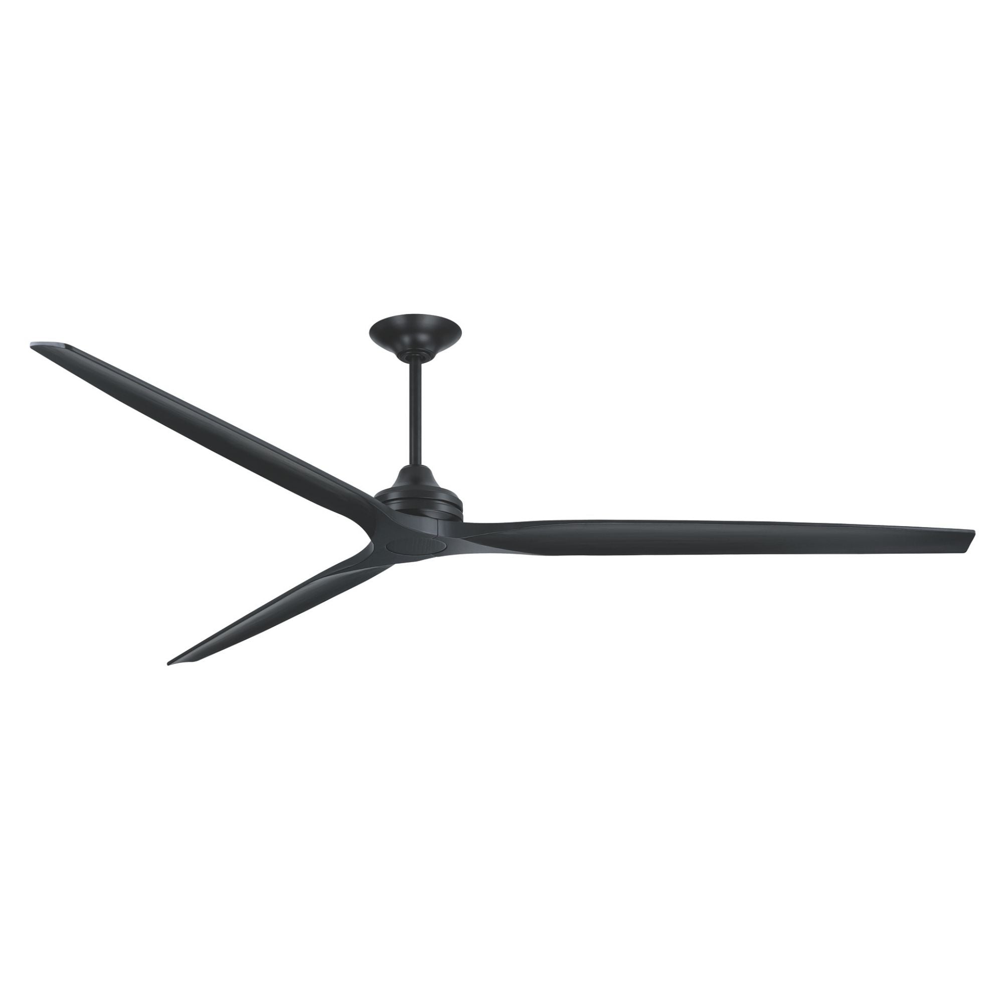 Spitfire DC Black 96" Ceiling Fan Motor, Blades Sold Separately