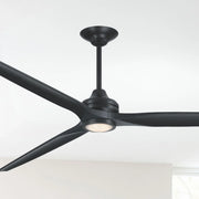 Spitfire DC Black 96" Ceiling Fan Motor, Blades Sold Separately