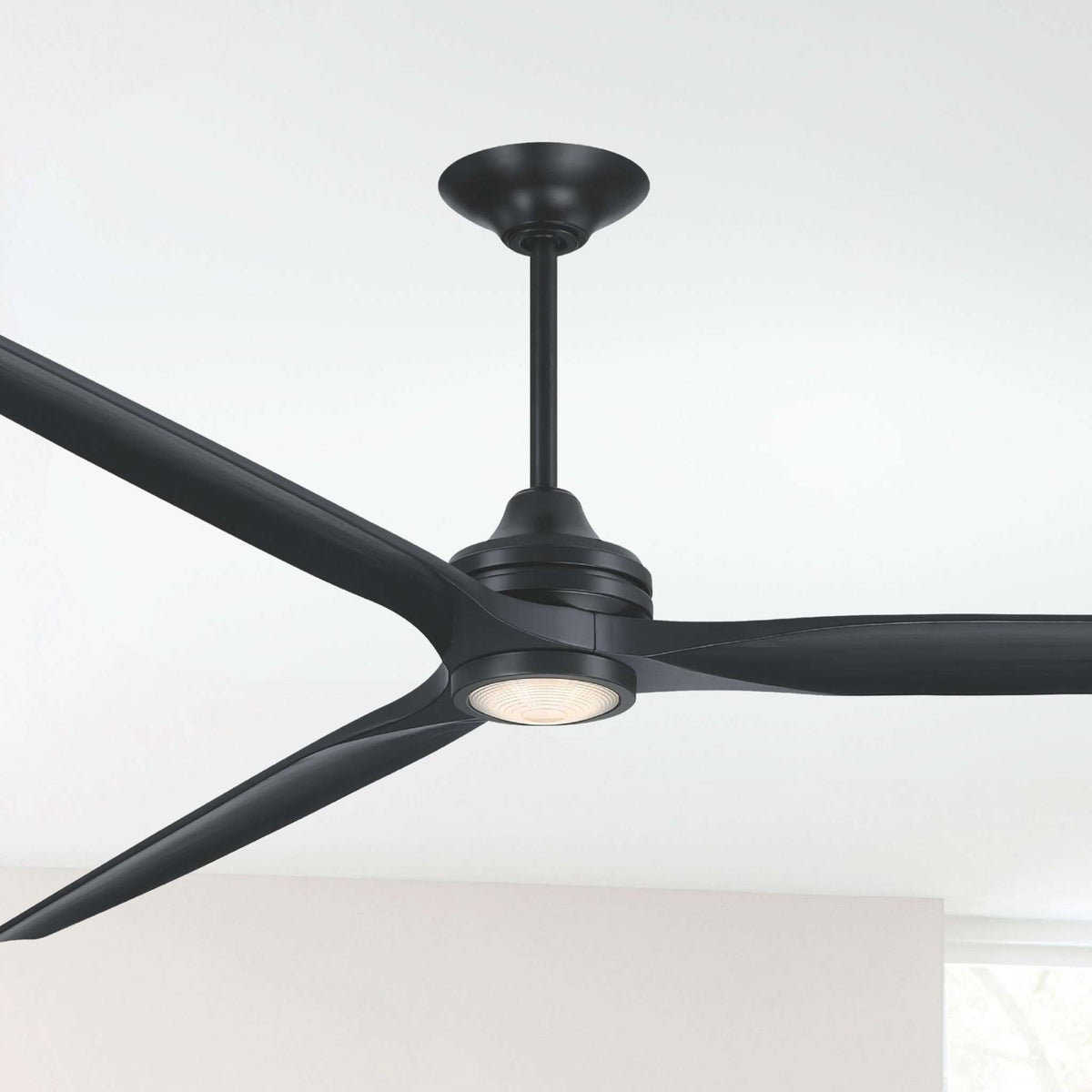 Fanimation Spitfire 96 in DC Ceiling Fan Motor Black - Blades Sold Separately