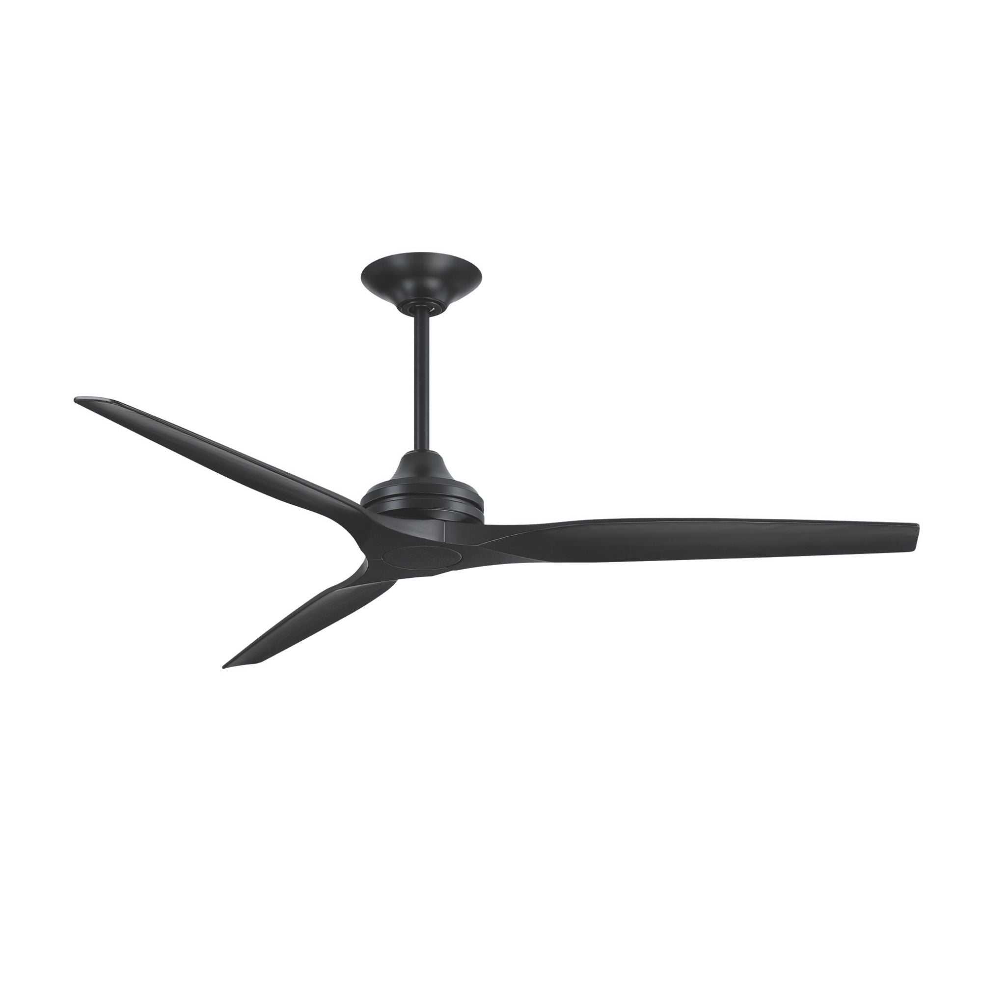 Spitfire DC Black 64" Ceiling Fan Motor, Blades Sold Separately