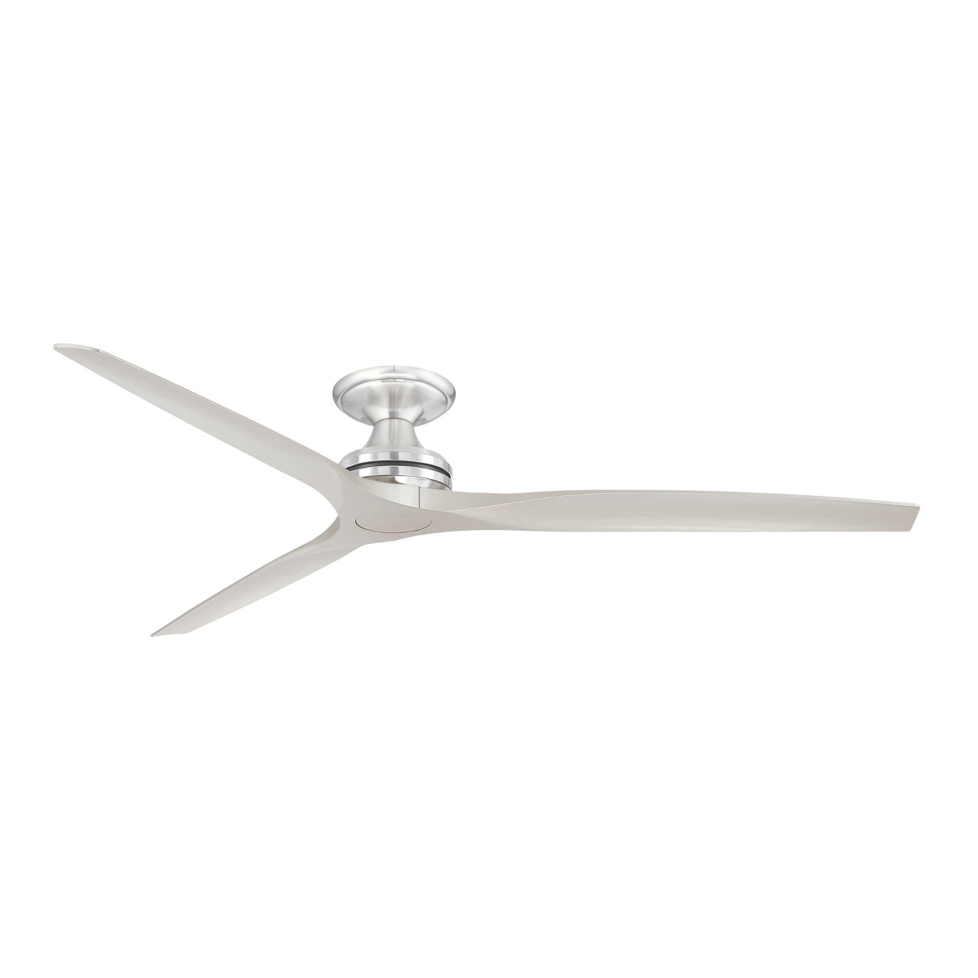Spitfire DC Brushed Nickel 72" Ceiling Fan Motor, Blades Sold Separately