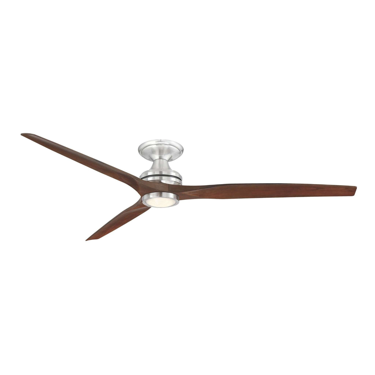 Fanimation Spitfire 72 in DC Ceiling Fan Motor Brushed Nickel - Blades Sold Separately